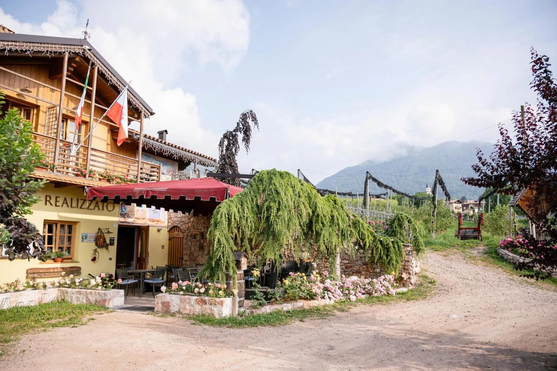 Property building in Agritur Maso alle Rose B&B e Restaurant