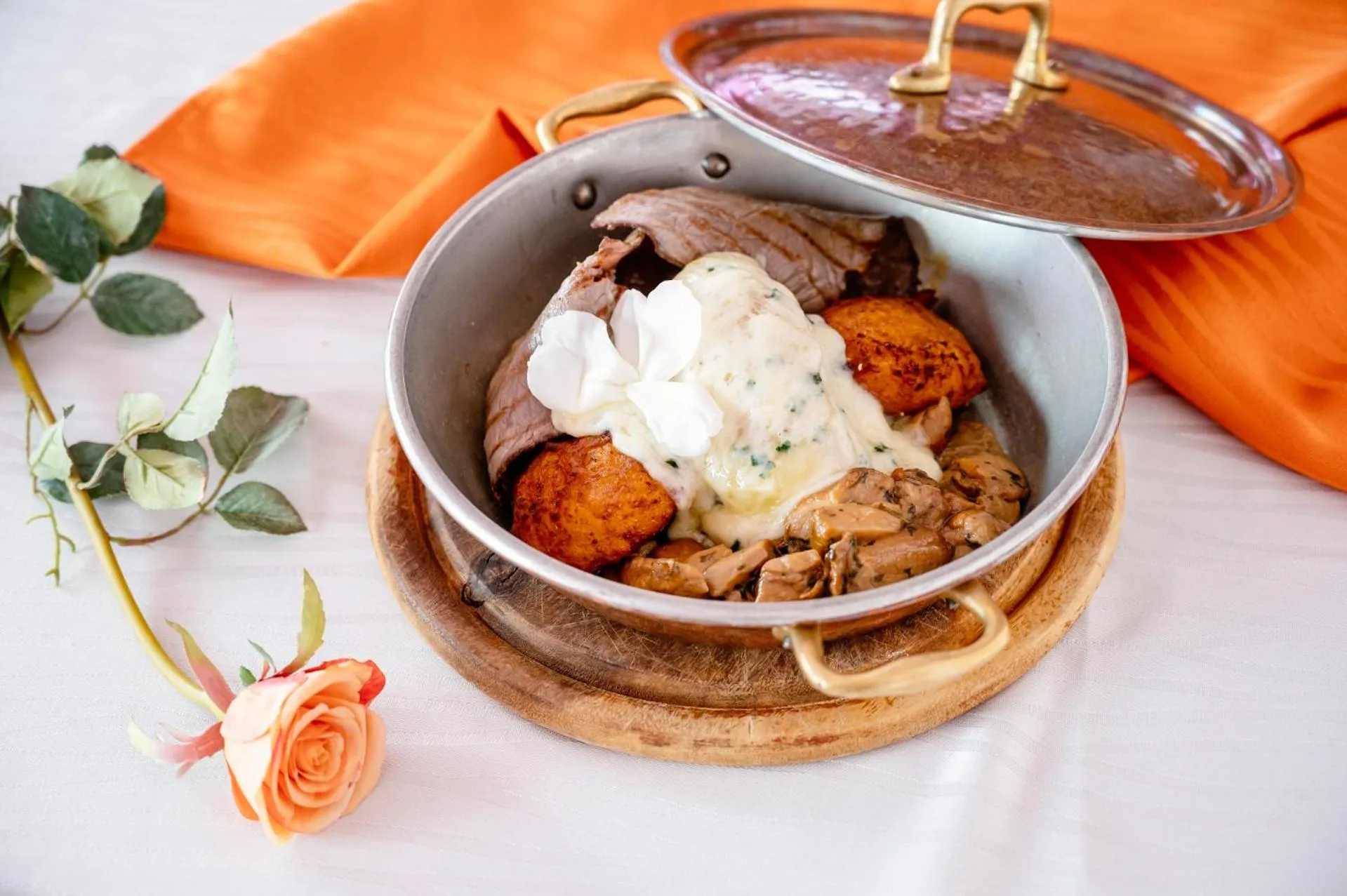 Food and drinks in Agritur Maso alle Rose B&B e Restaurant