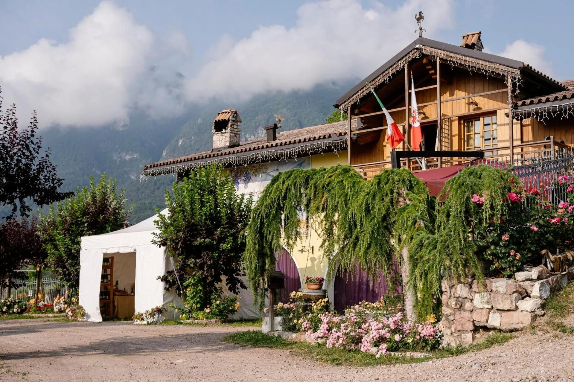 Property building in Agritur Maso alle Rose B&B e Restaurant