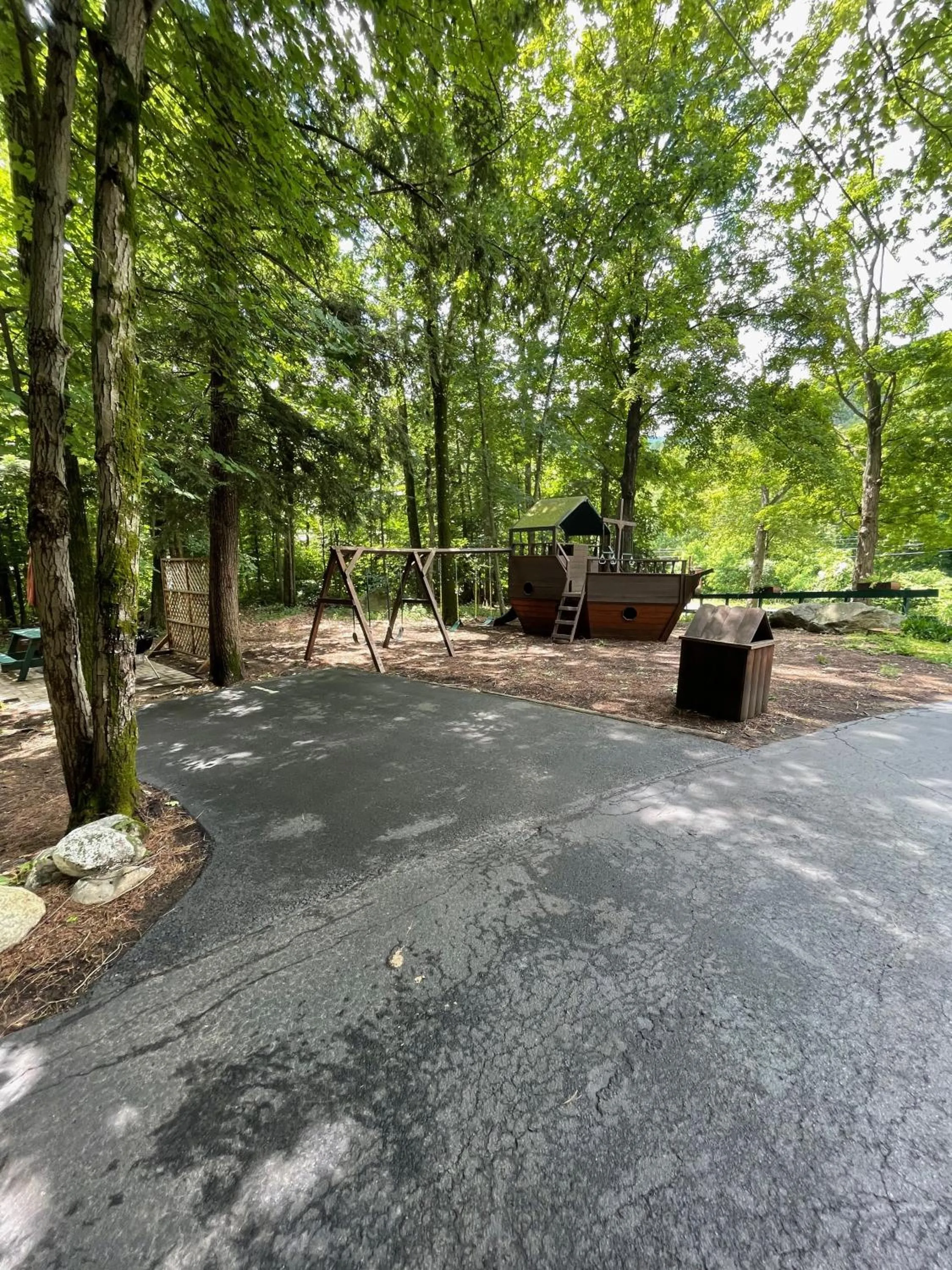 Children play ground in English Brook Cottages
