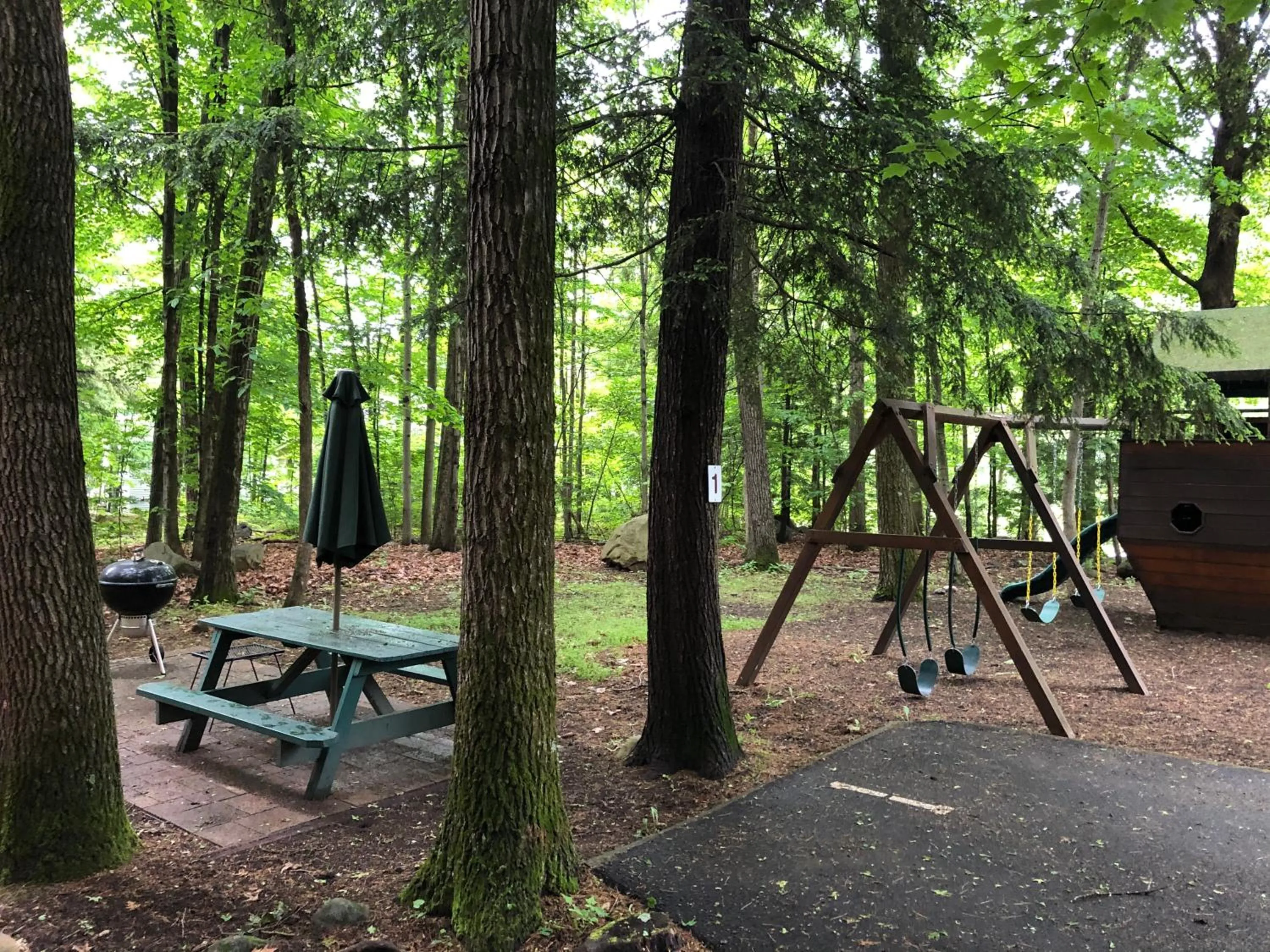 Children play ground in English Brook Cottages