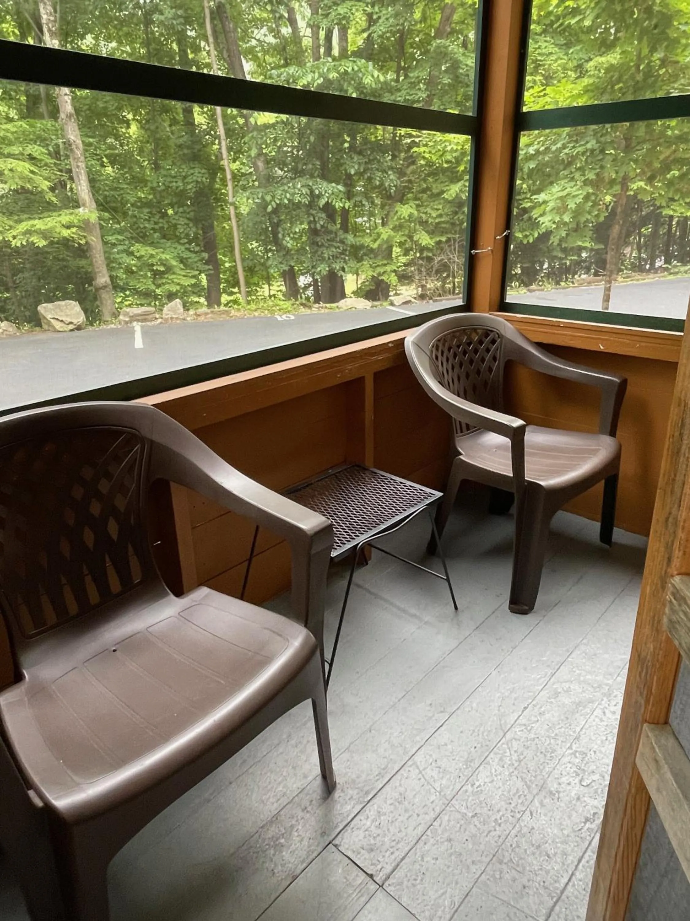 Seating area in English Brook Cottages