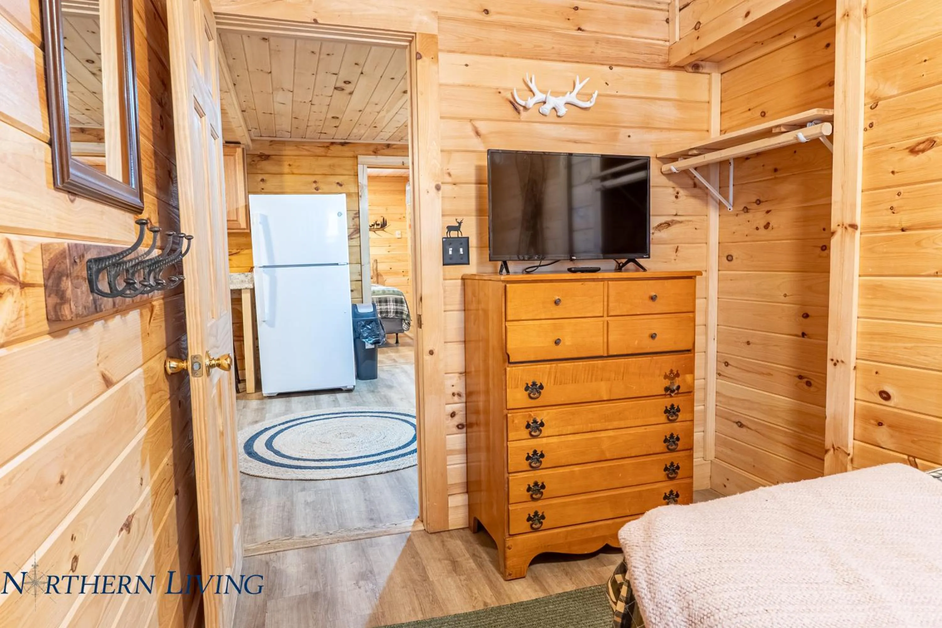 Bed in English Brook Cottages