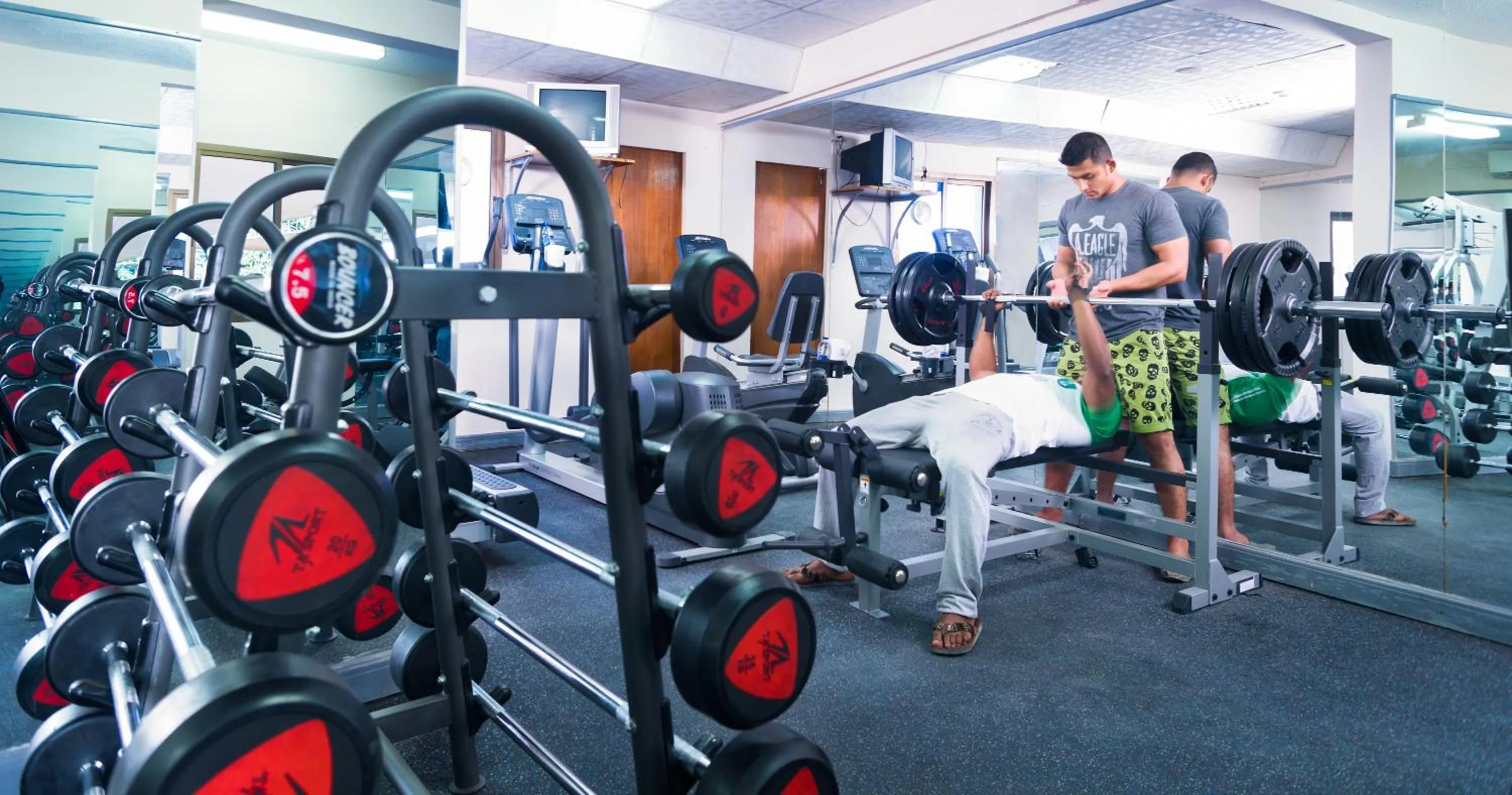 Fitness centre/facilities in Al Wadi Hotel