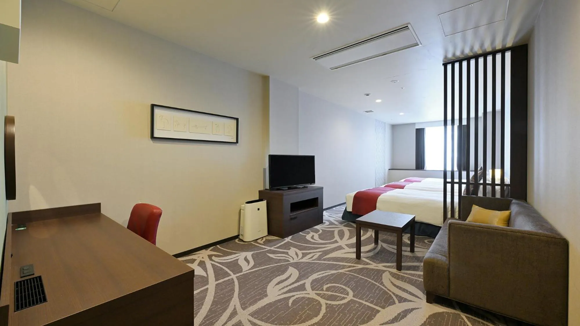 Photo of the whole room, Bed in Quintessa Hotel Osaka Bay