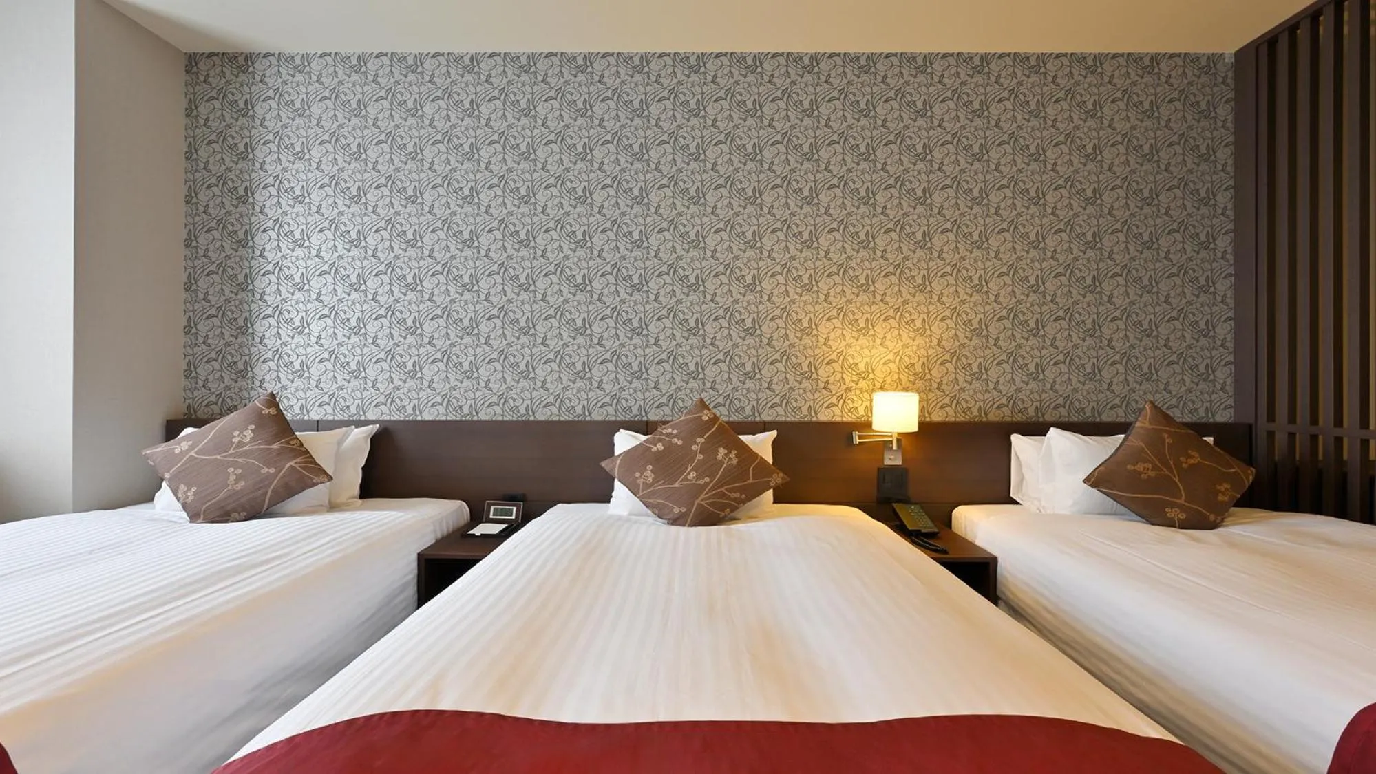 Photo of the whole room, Bed in Quintessa Hotel Osaka Bay