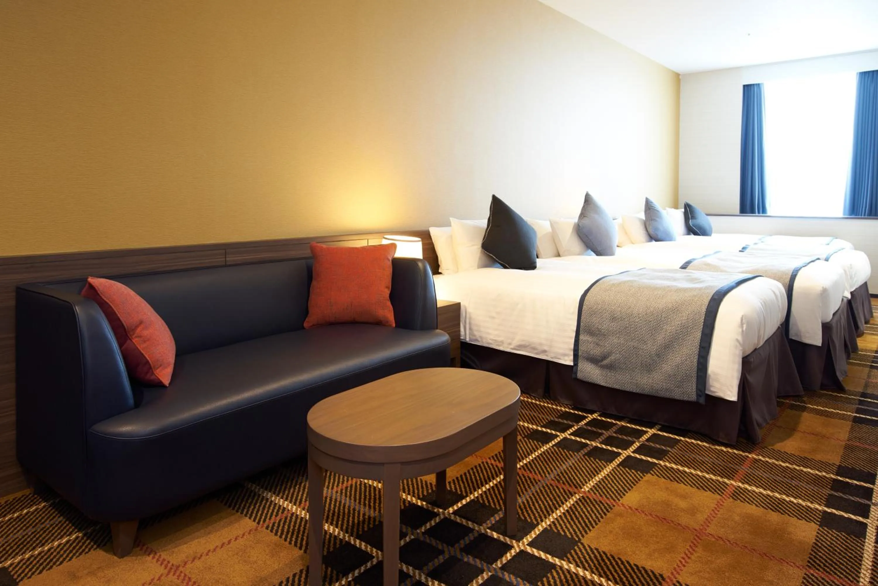 Photo of the whole room, Bed in Hotel La Raison Osaka