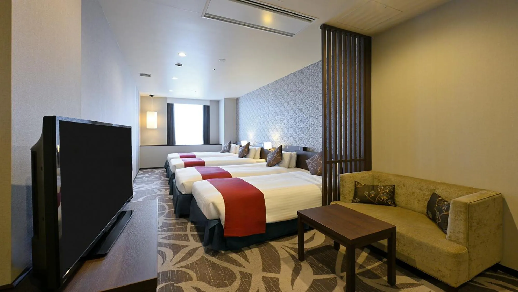 Photo of the whole room, Bed in Quintessa Hotel Osaka Bay