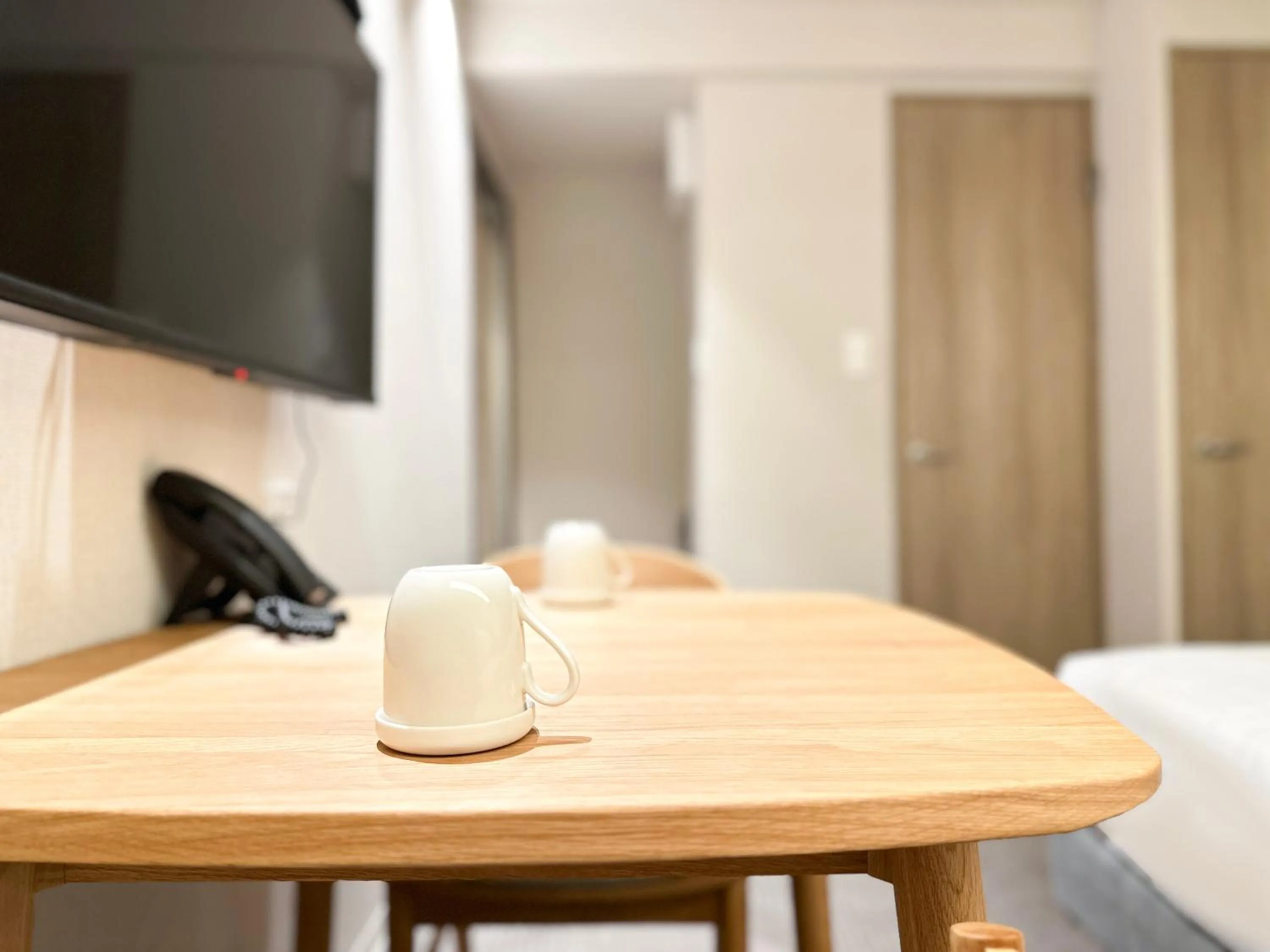 Photo of the whole room, Bed in Osaka Ebisu Hotel