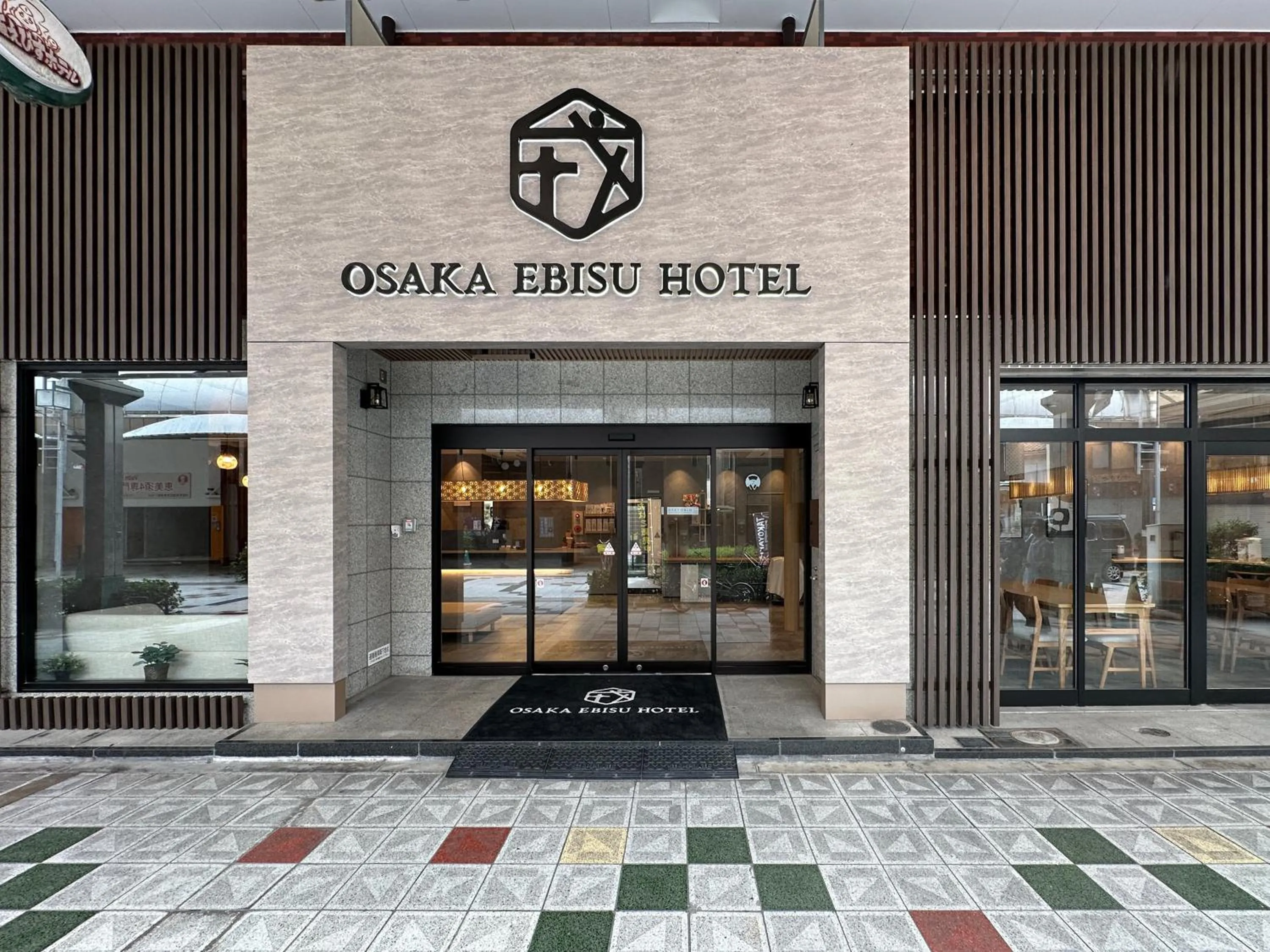 Facade/entrance in Osaka Ebisu Hotel