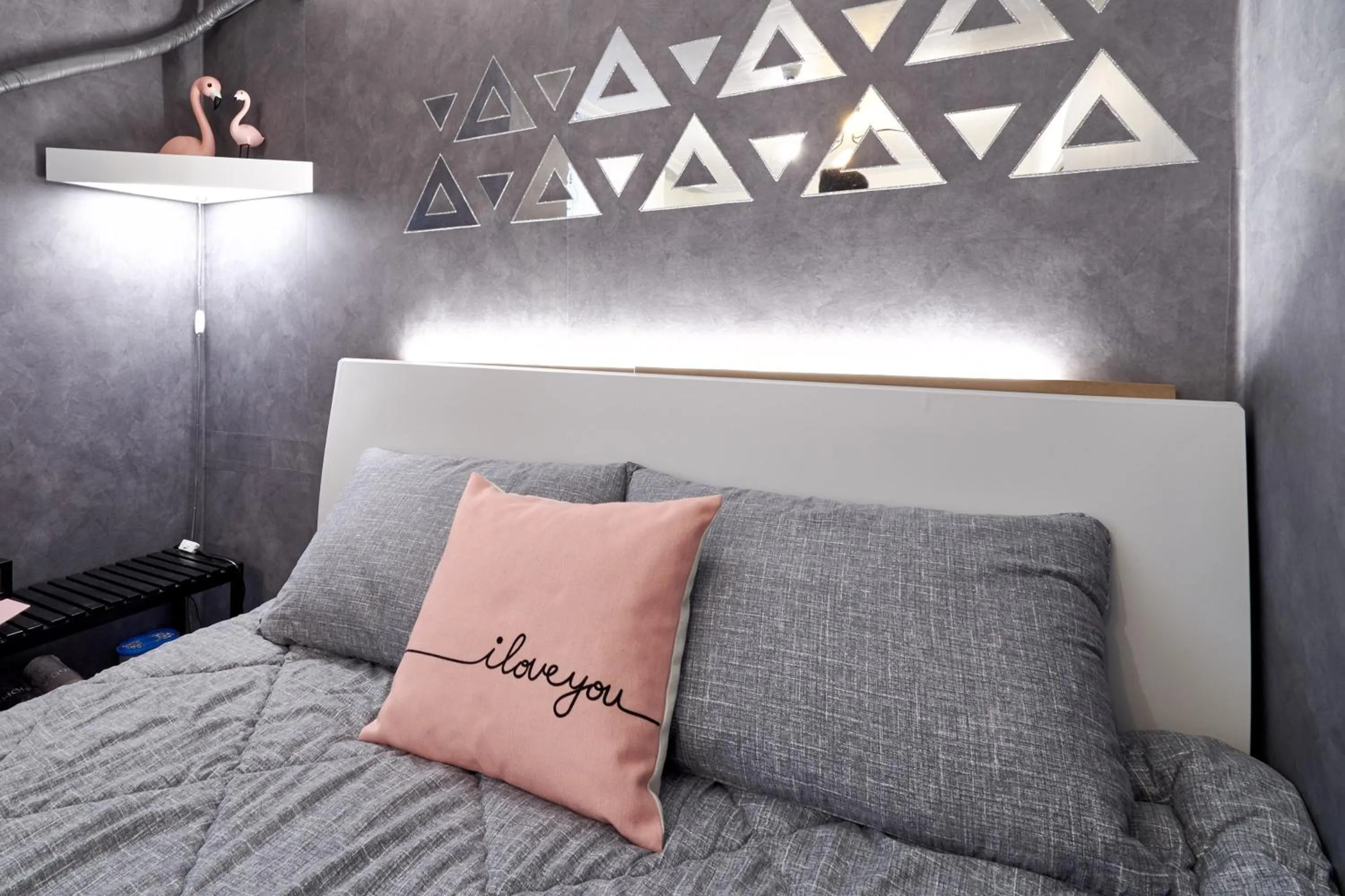 Bed in Jun Guesthouse