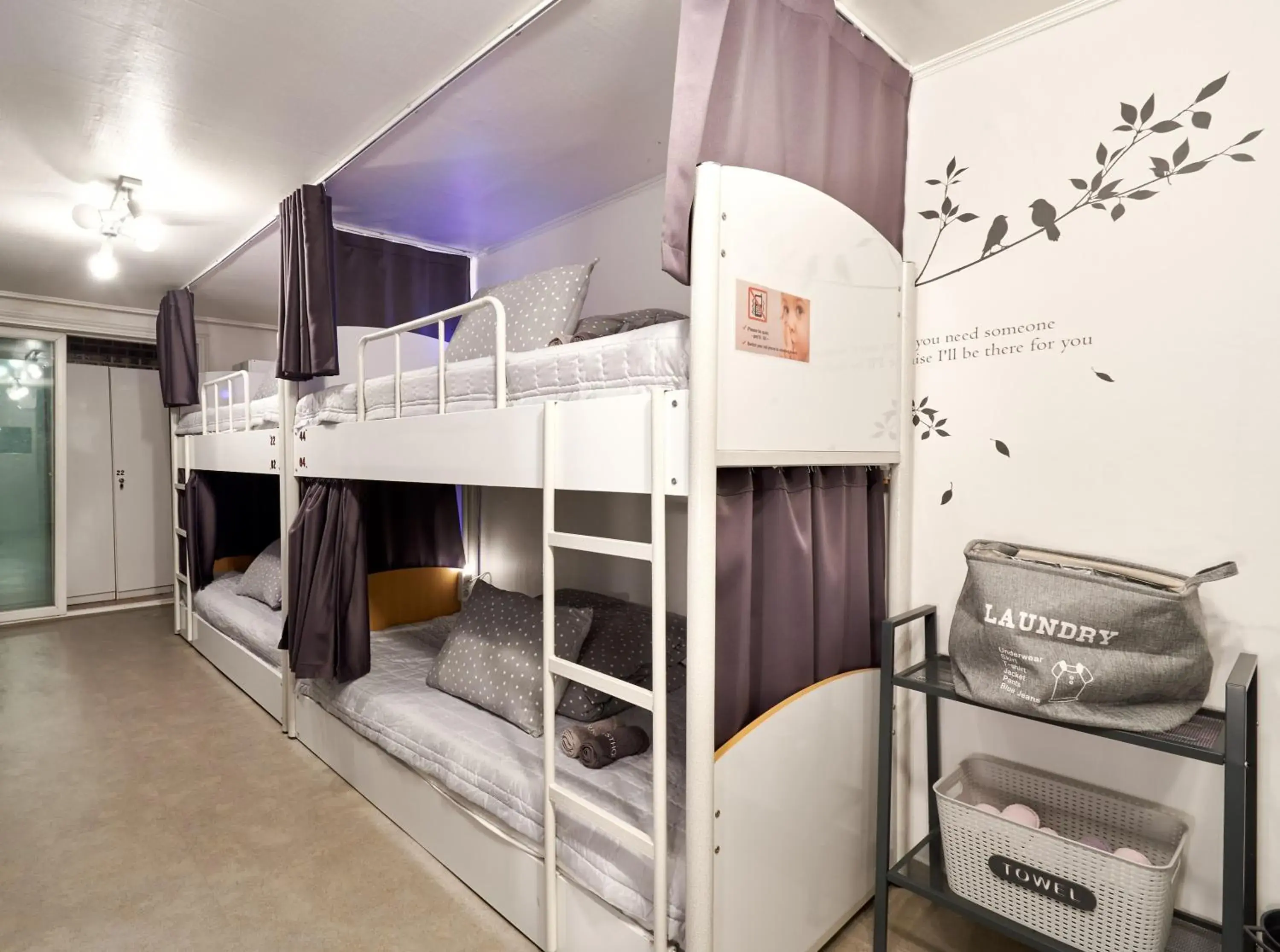 Bed in 8-Bed Female Dormitory Room in Jun Guesthouse Bed in 8-Bed Female Dormitory Room in Jun Guesthouse