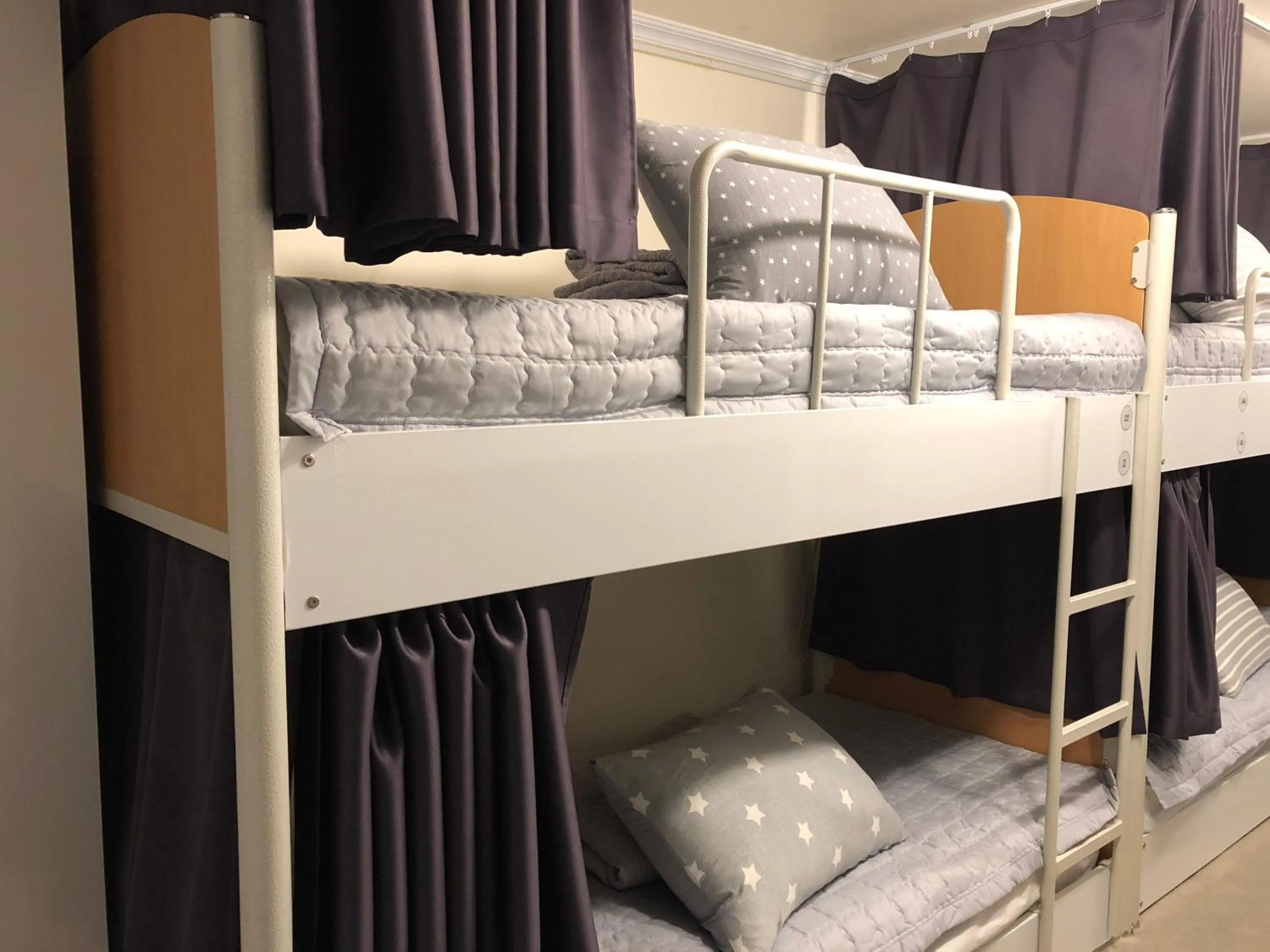 Decorative detail, Bed in Jun Guesthouse