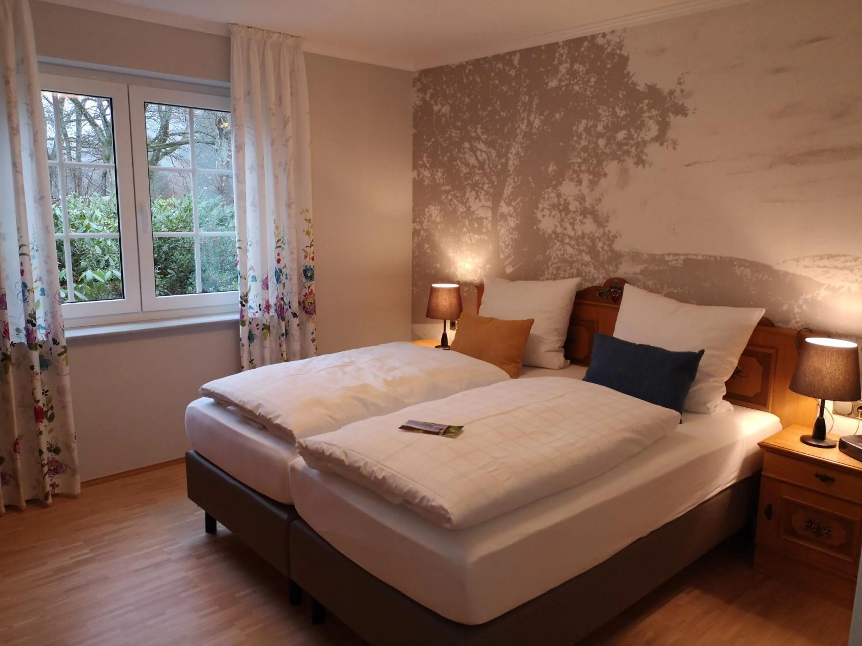 Bedroom, Bed in Landidyll Landhaus Liesetal