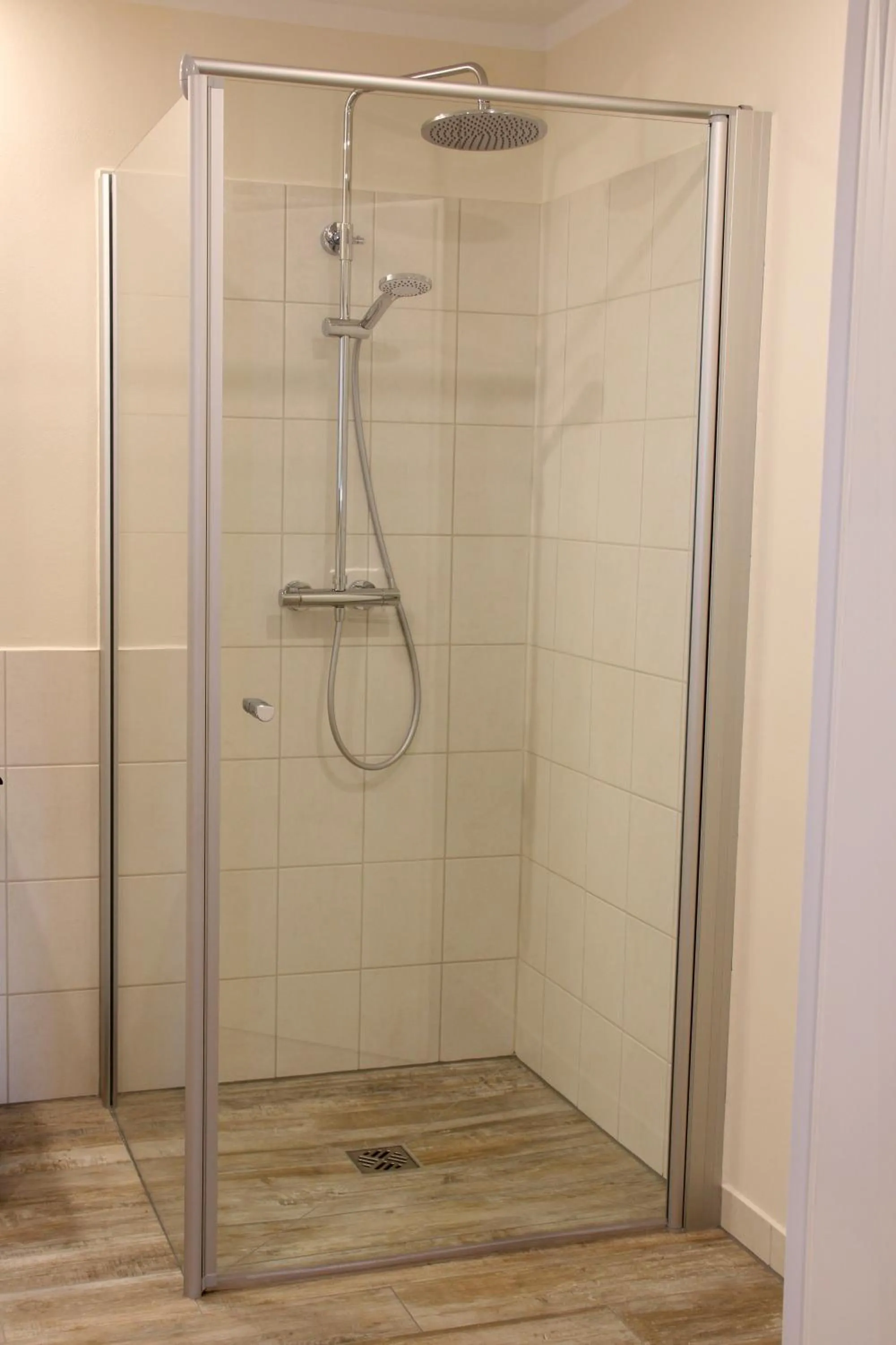 Shower in Landidyll Landhaus Liesetal