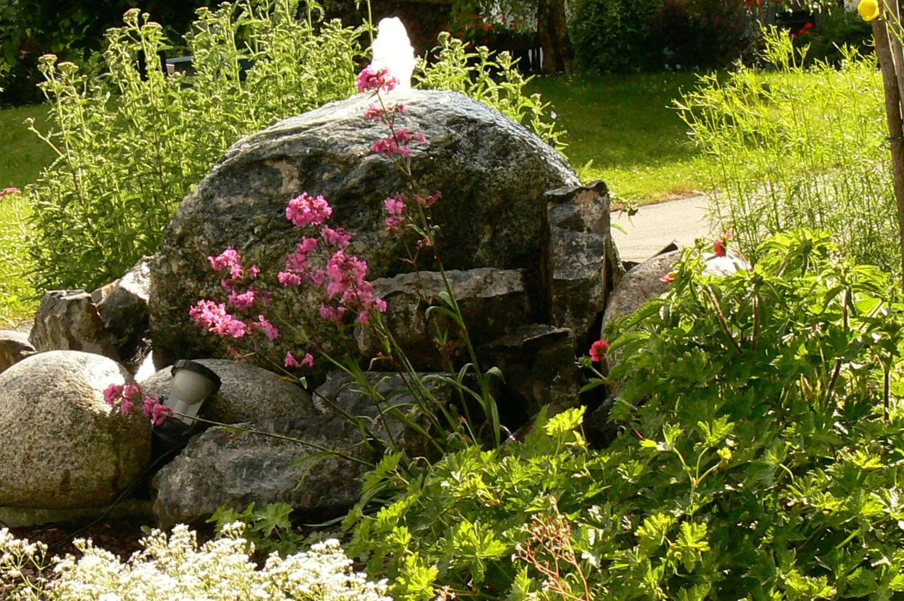 Garden in Landidyll Landhaus Liesetal