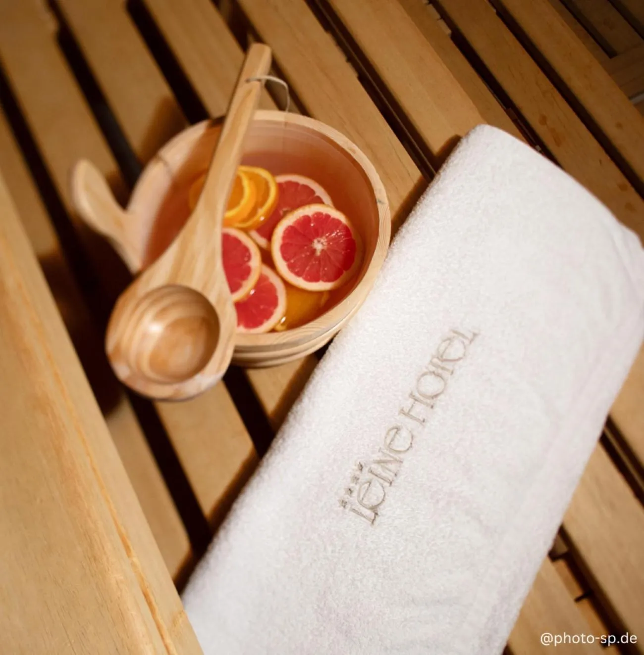 Sauna in Leine Hotel