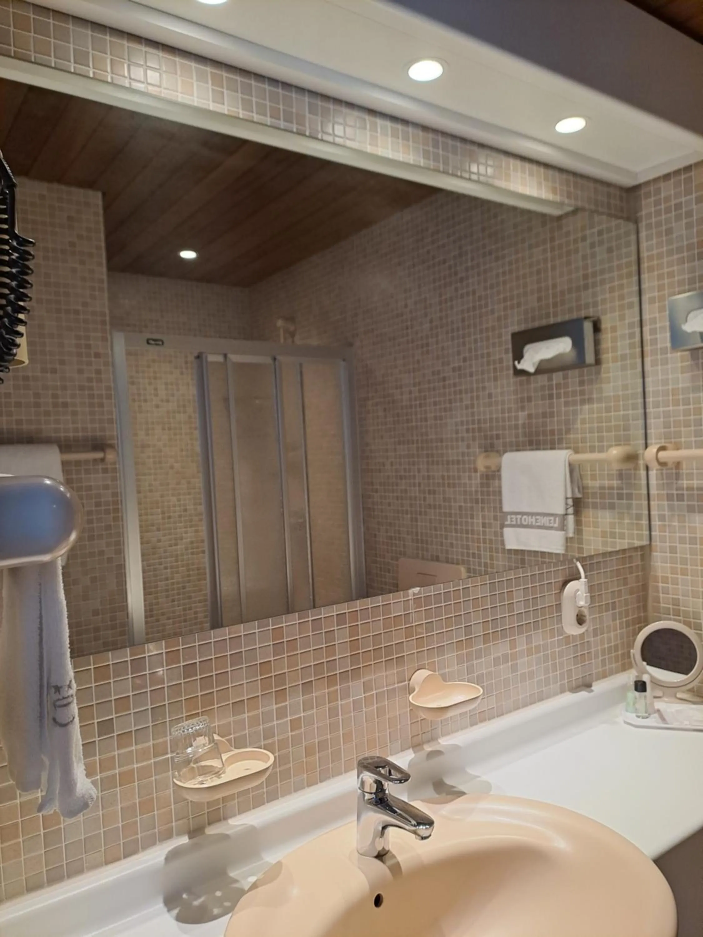 Shower in Leine Hotel