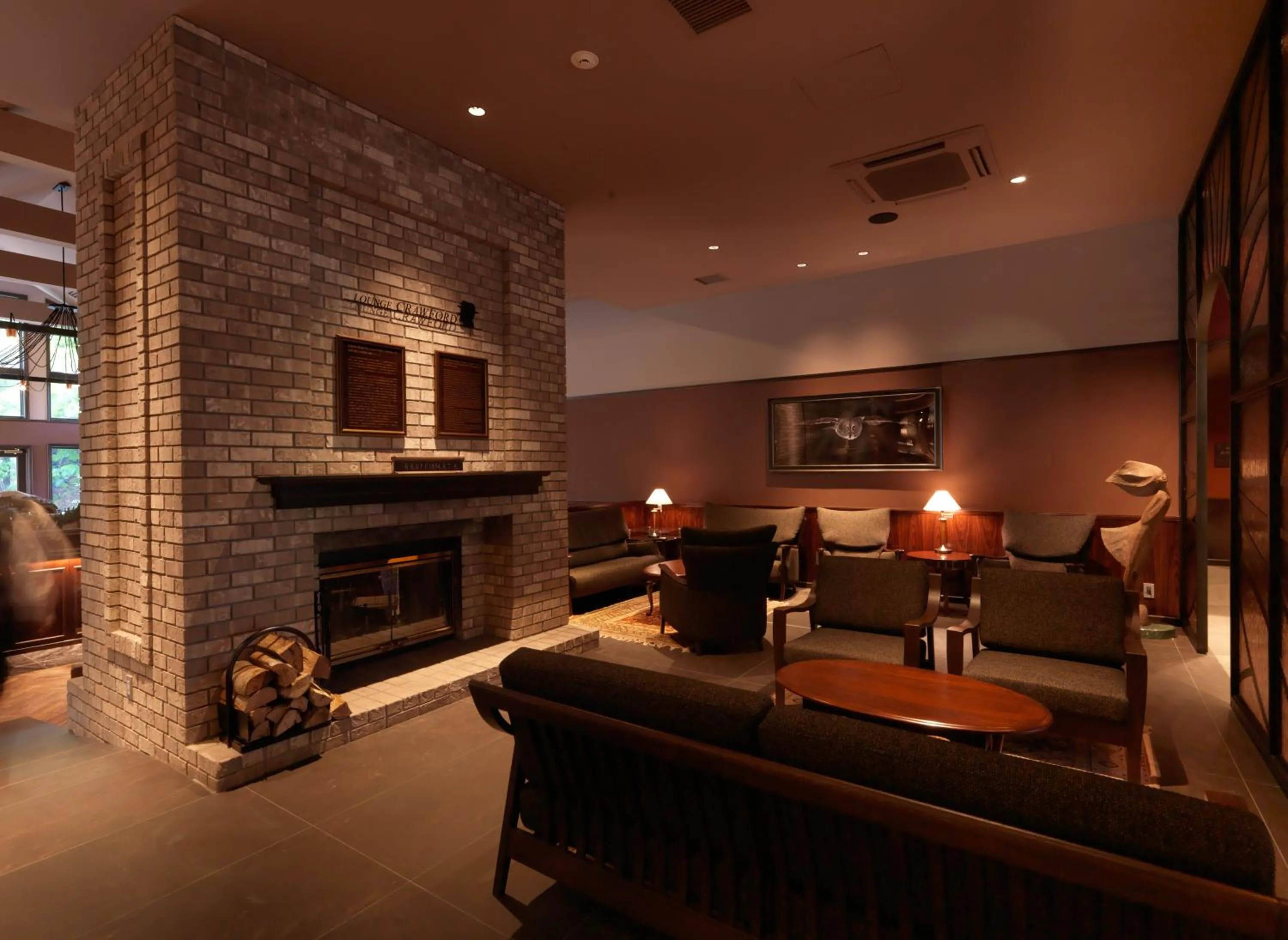 Lounge or bar in Hakodate Onuma Tsuruga Resort EPUY- 30km from Hakodate Station