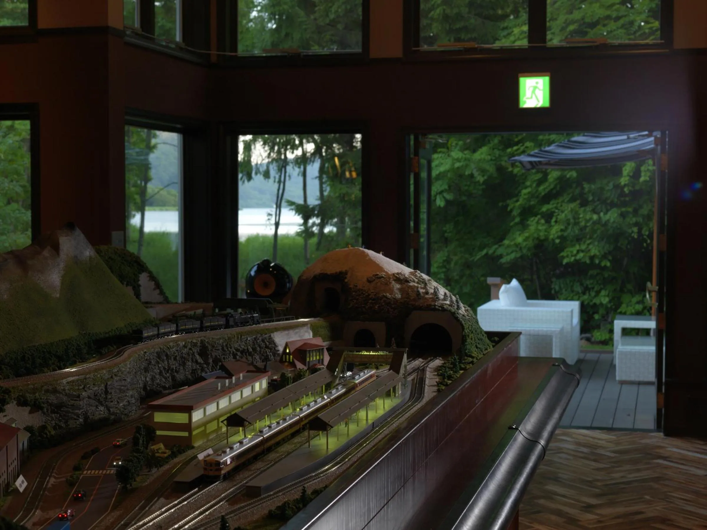 Lounge or bar in Hakodate Onuma Tsuruga Resort EPUY- 30km from Hakodate Station