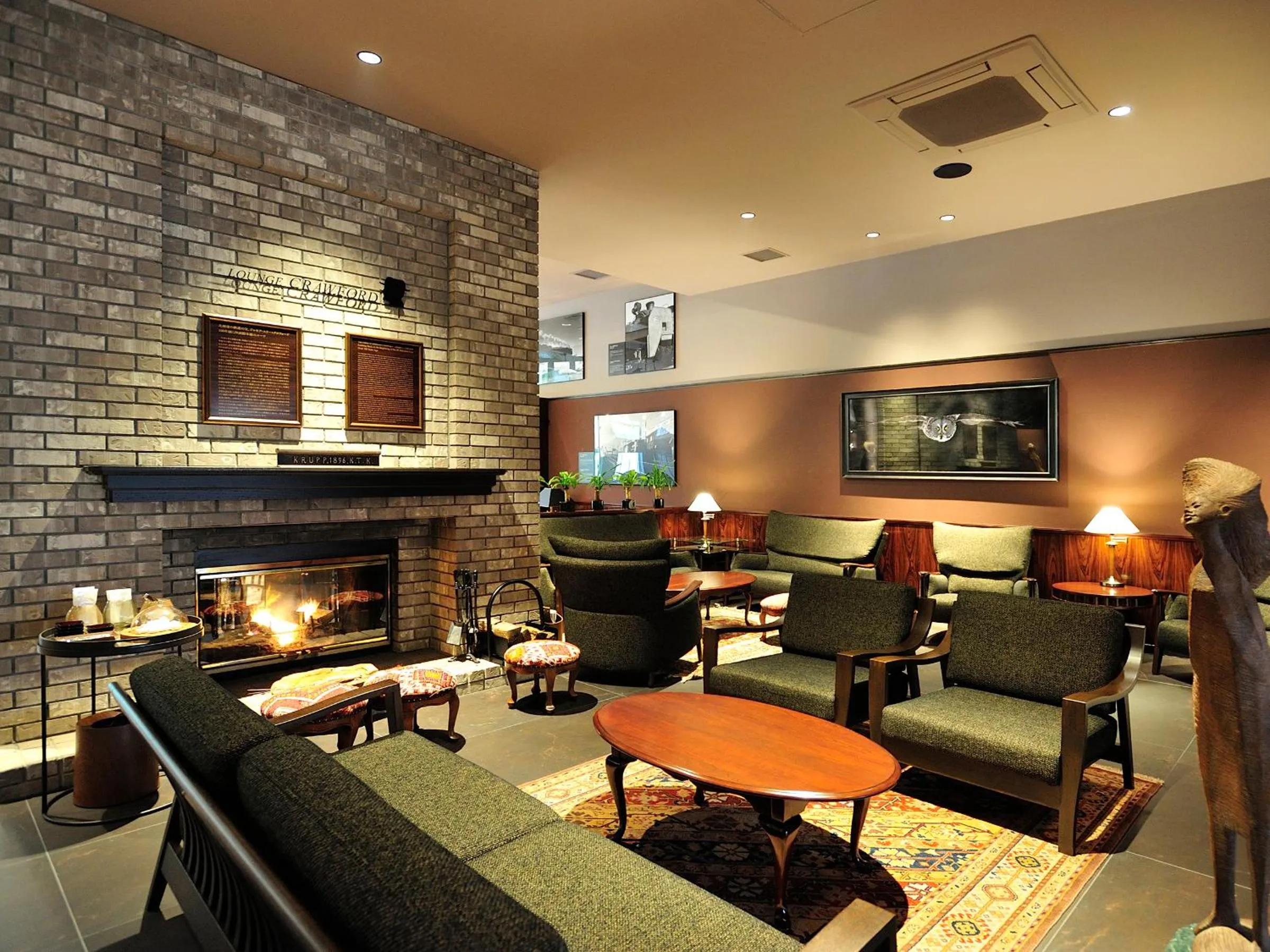 Lounge or bar in Hakodate Onuma Tsuruga Resort EPUY- 30km from Hakodate Station