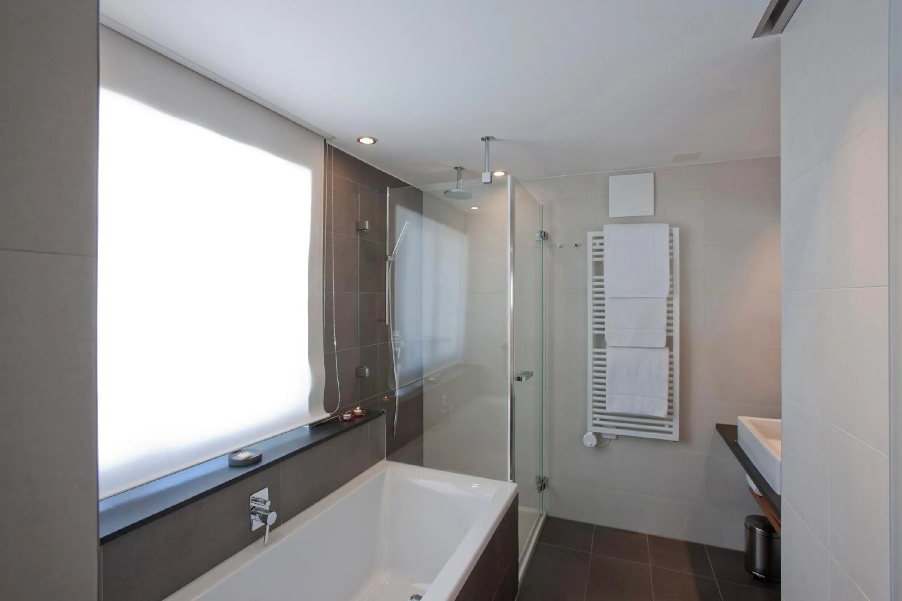 Bathroom in Hotel Allalin Saas-Fee