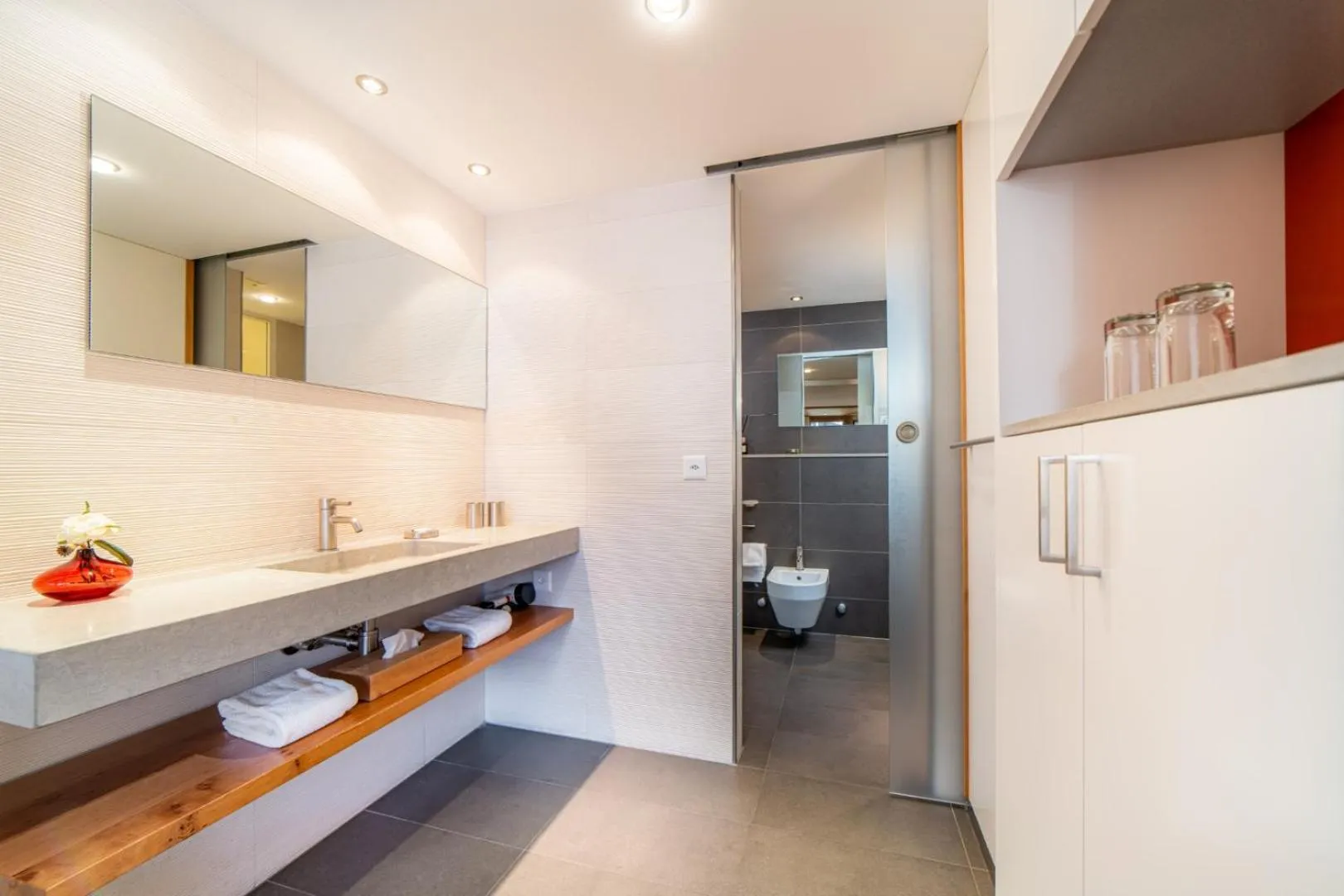 Bathroom in Hotel Allalin Saas-Fee