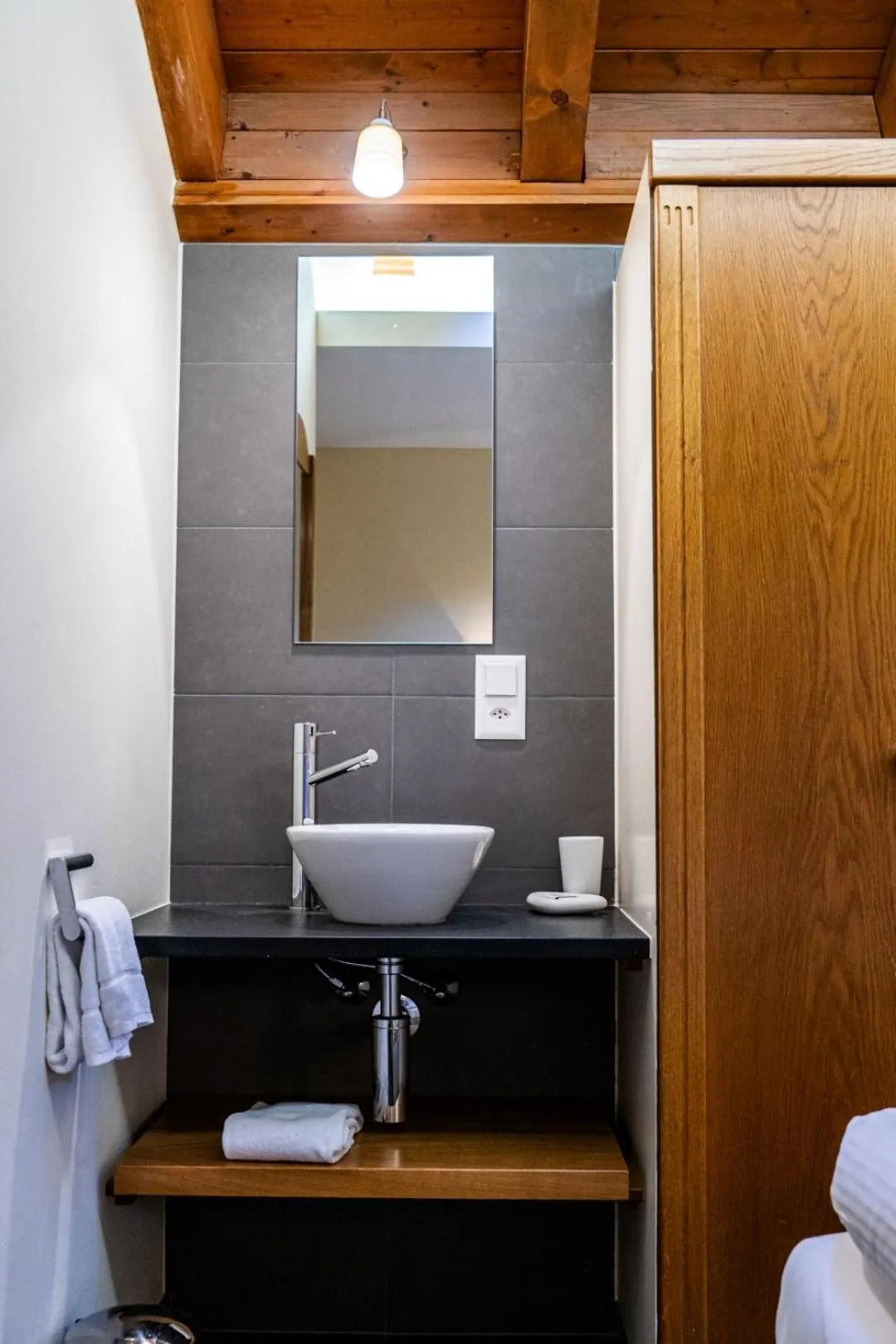 Bedroom in Hotel Allalin Saas-Fee