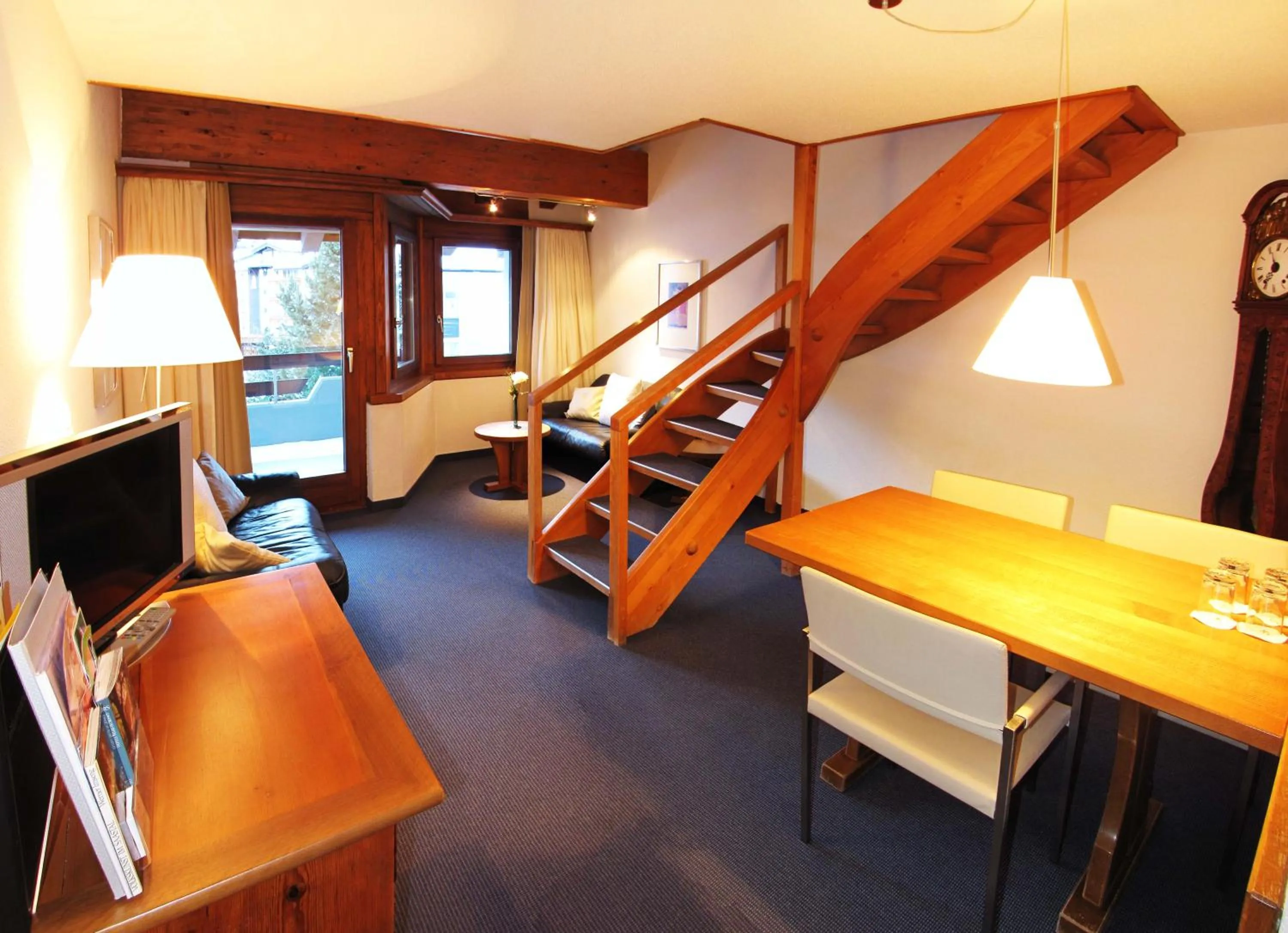 Living room in Hotel Allalin Saas-Fee