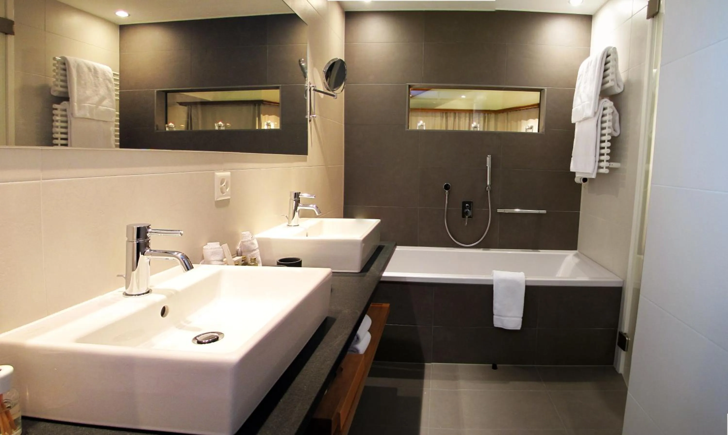 Bathroom in Hotel Allalin Saas-Fee