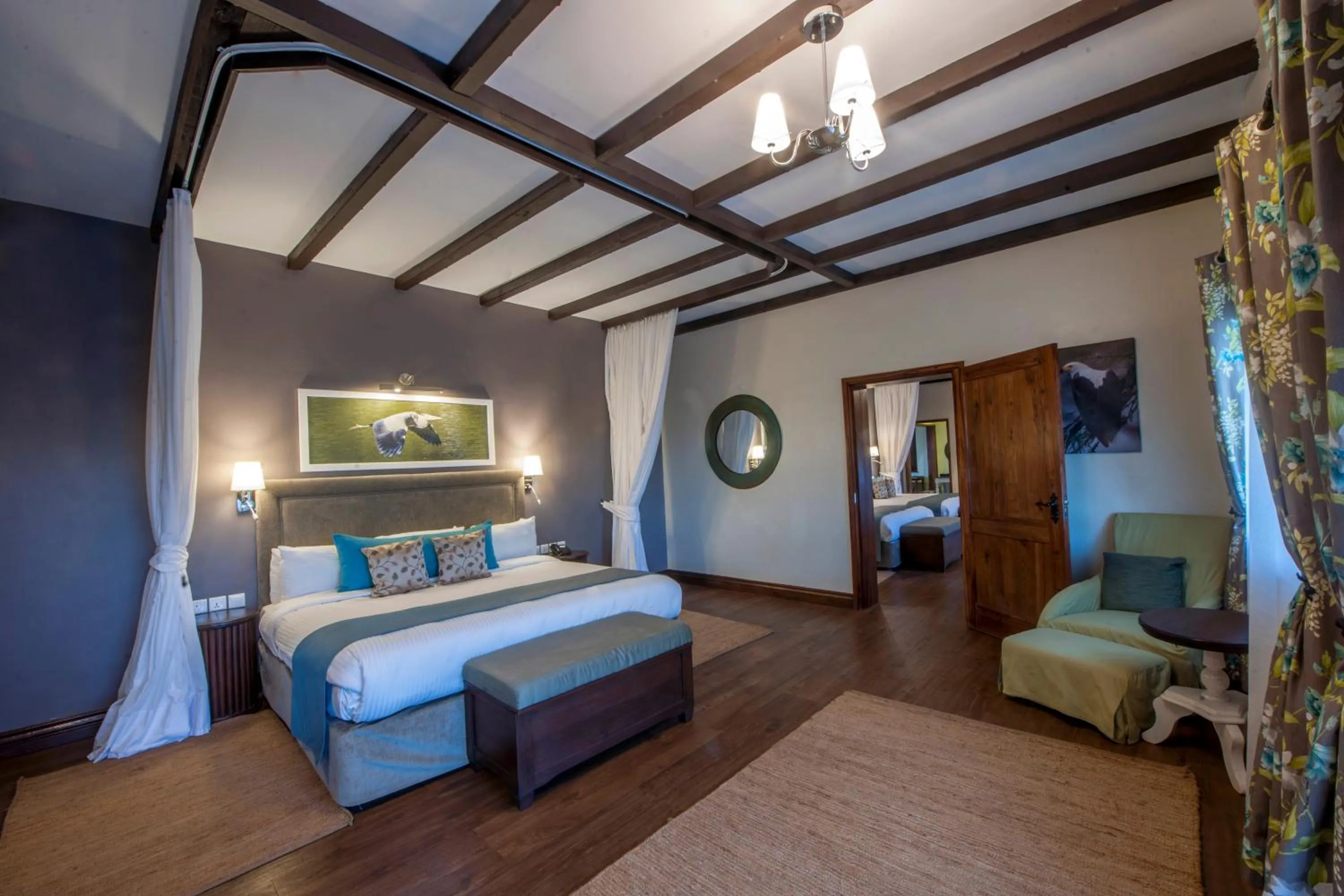 Photo of the whole room, Bed in The Retreat at Ngorongoro