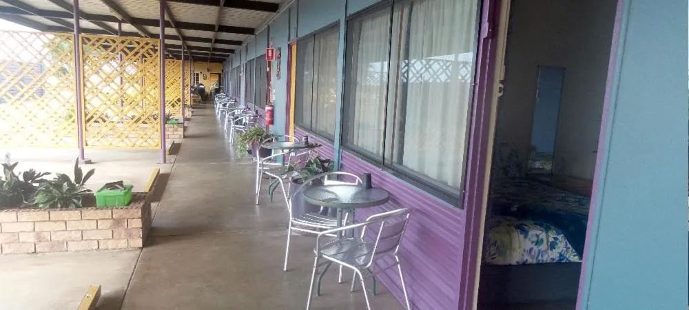 Balcony/Terrace in Reef Gardens Motel