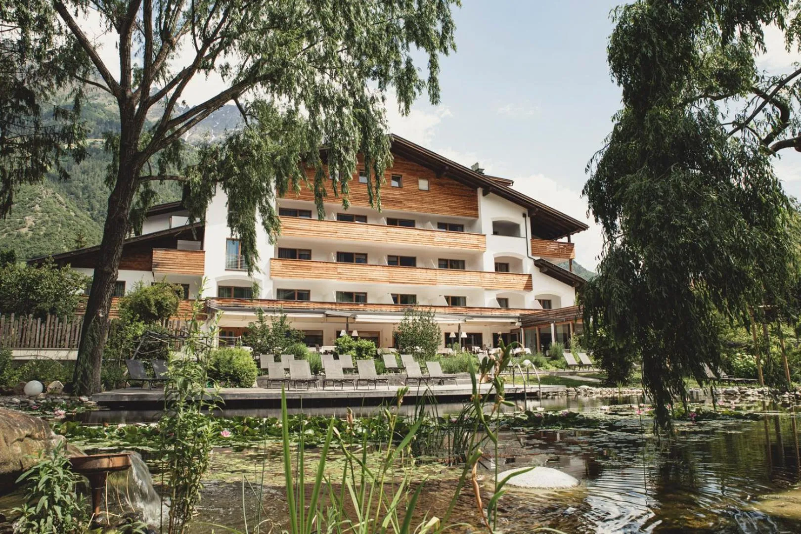 Property building in Vegan Hotel La Vimea