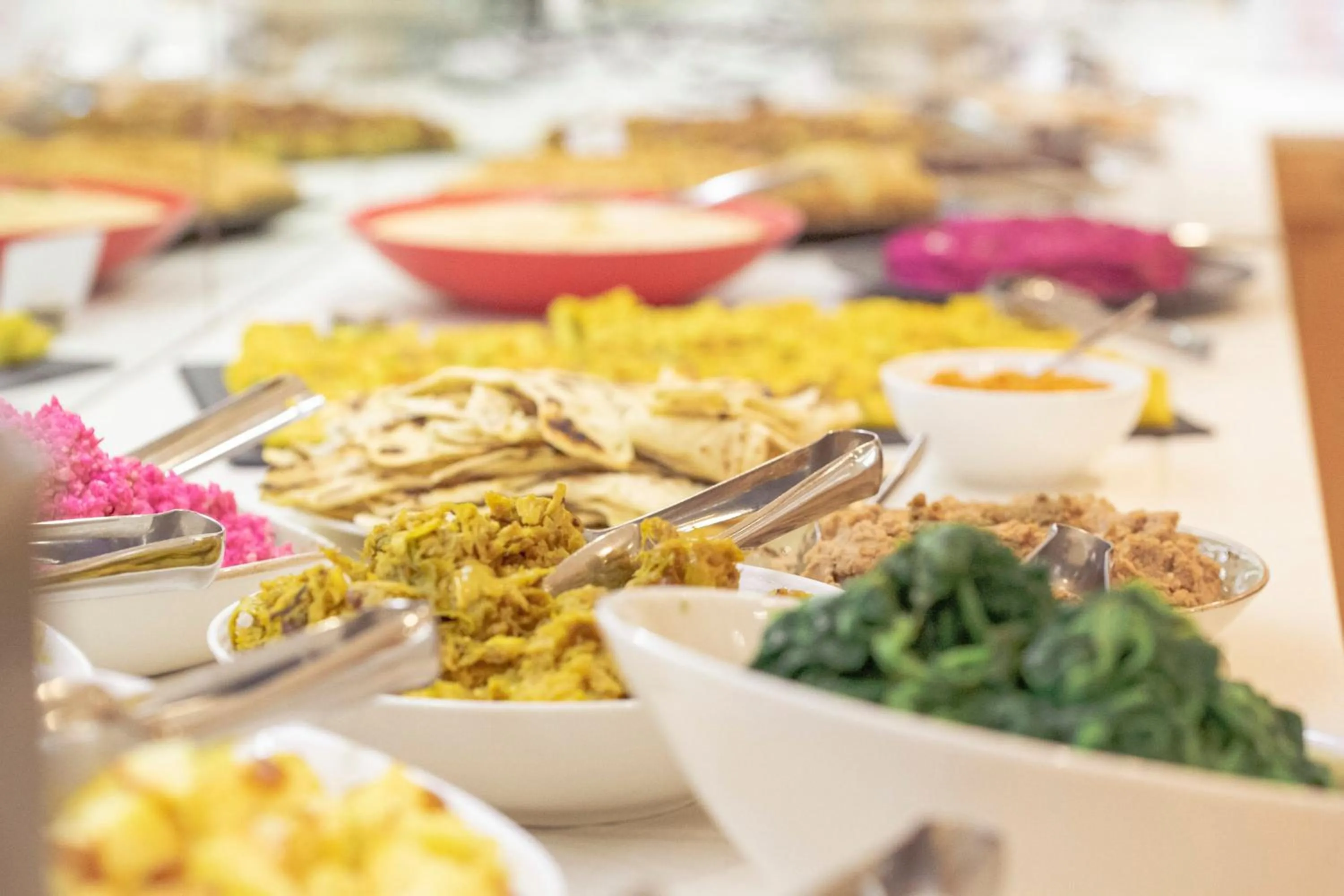 Breakfast in Vegan Hotel La Vimea