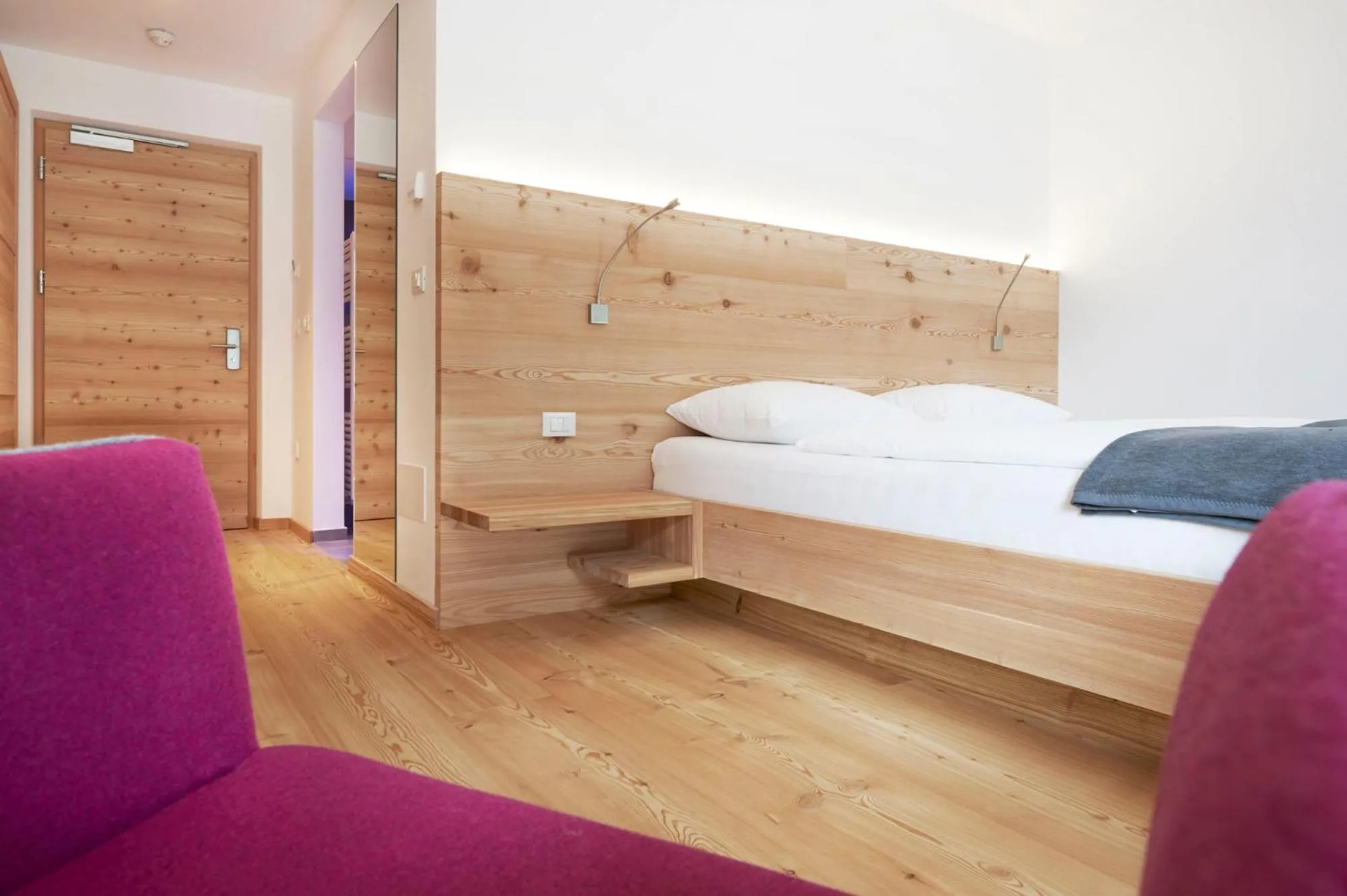 Bedroom, Bed in Vegan Hotel La Vimea