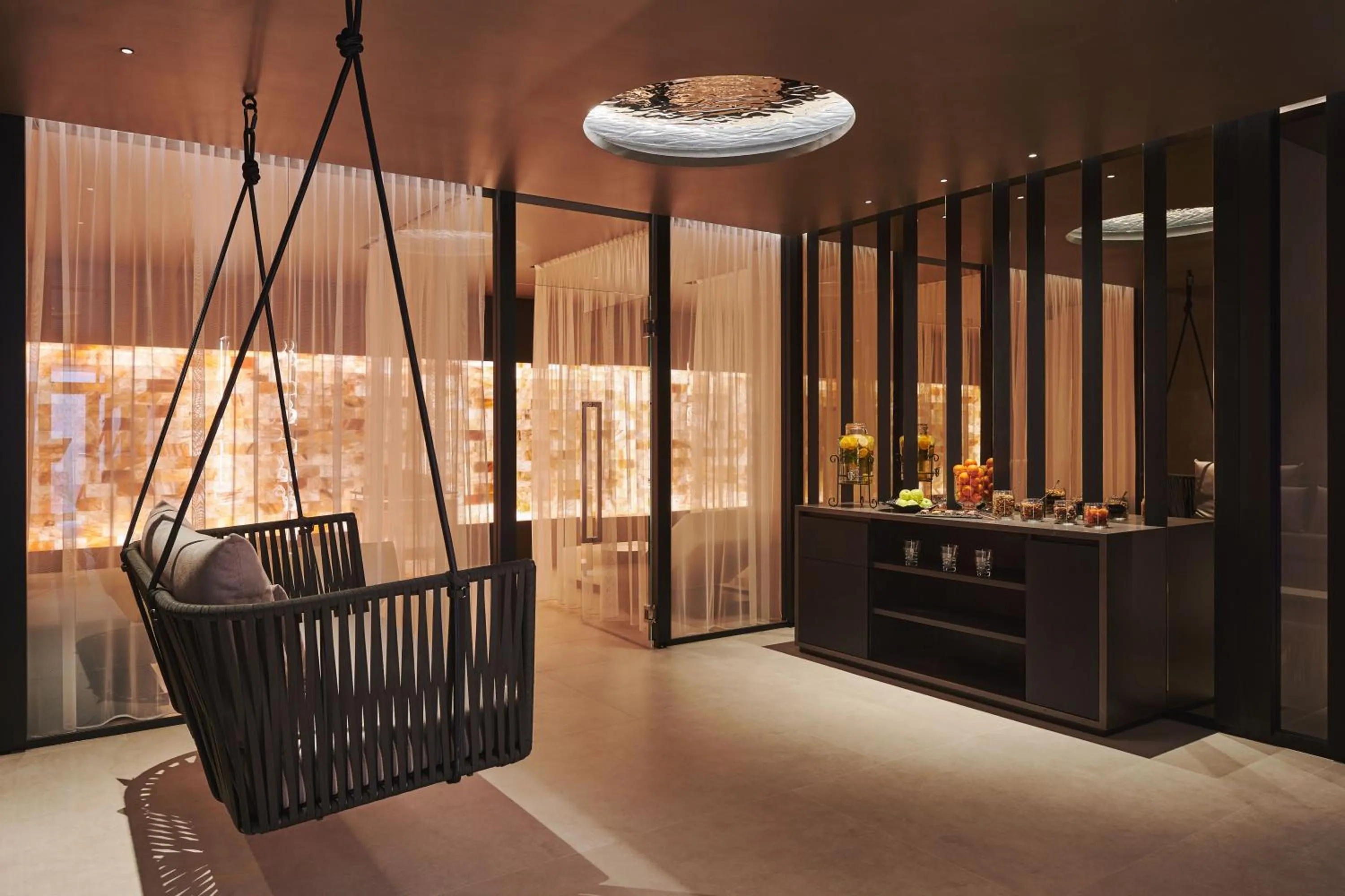 Spa and wellness centre/facilities in SchlossHotel Zermatt Active & CBD Spa Hotel