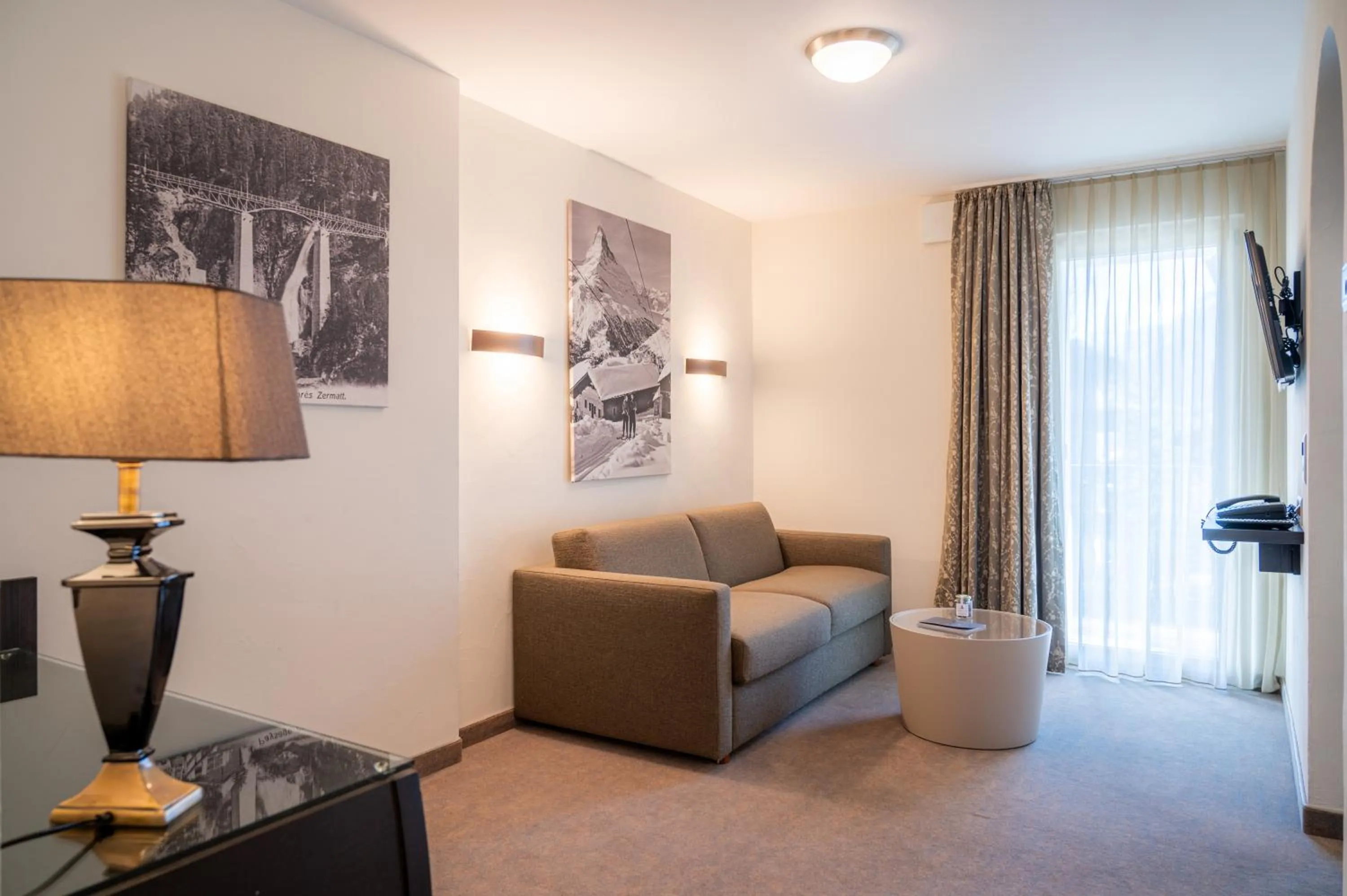 Living room, Seating Area in SchlossHotel Zermatt Active & CBD Spa Hotel