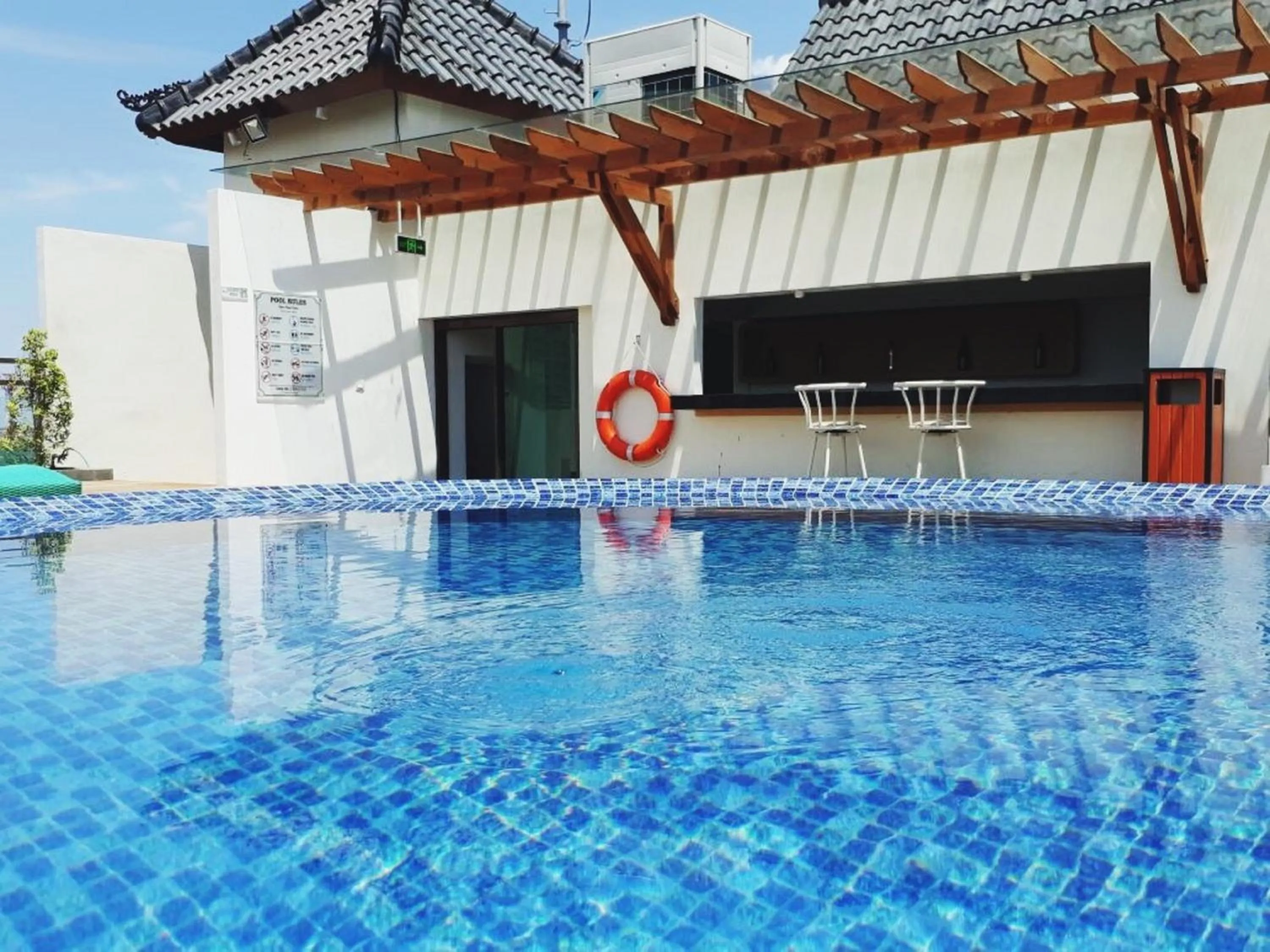 Swimming pool in G'Sign Style Hotel