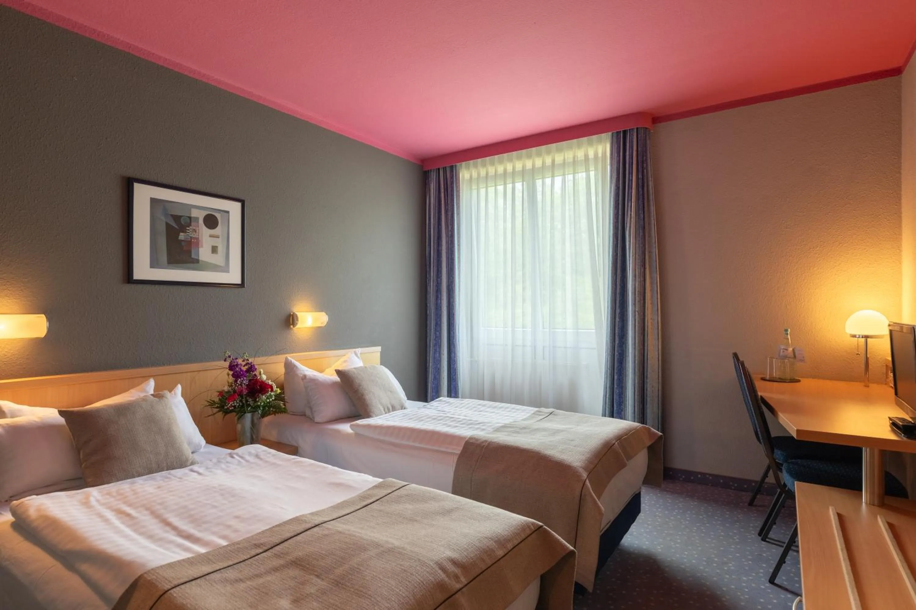 Bed in Novum Hotel Seegraben Cottbus