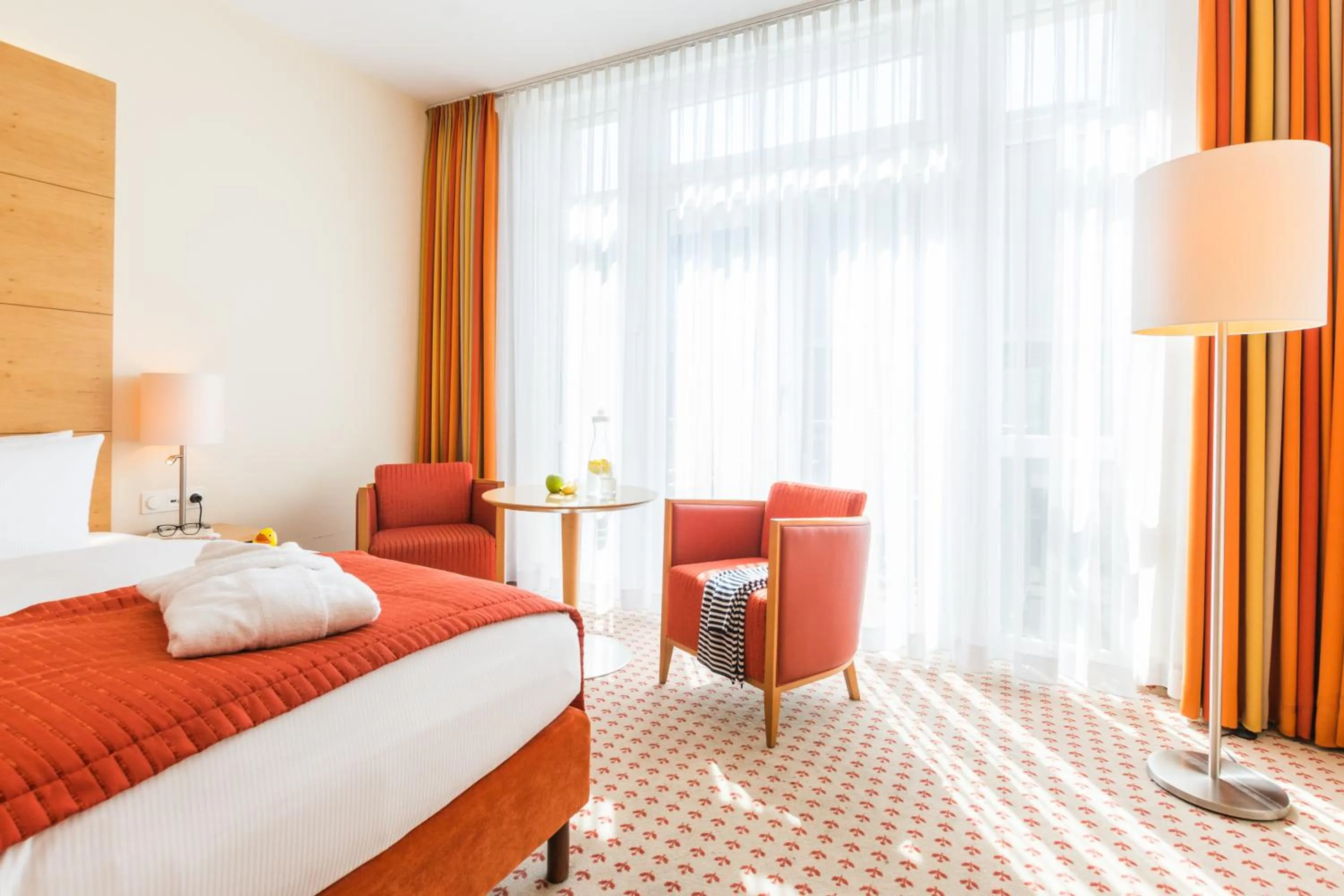 Photo of the whole room, Bed in Park-Hotel Hübner