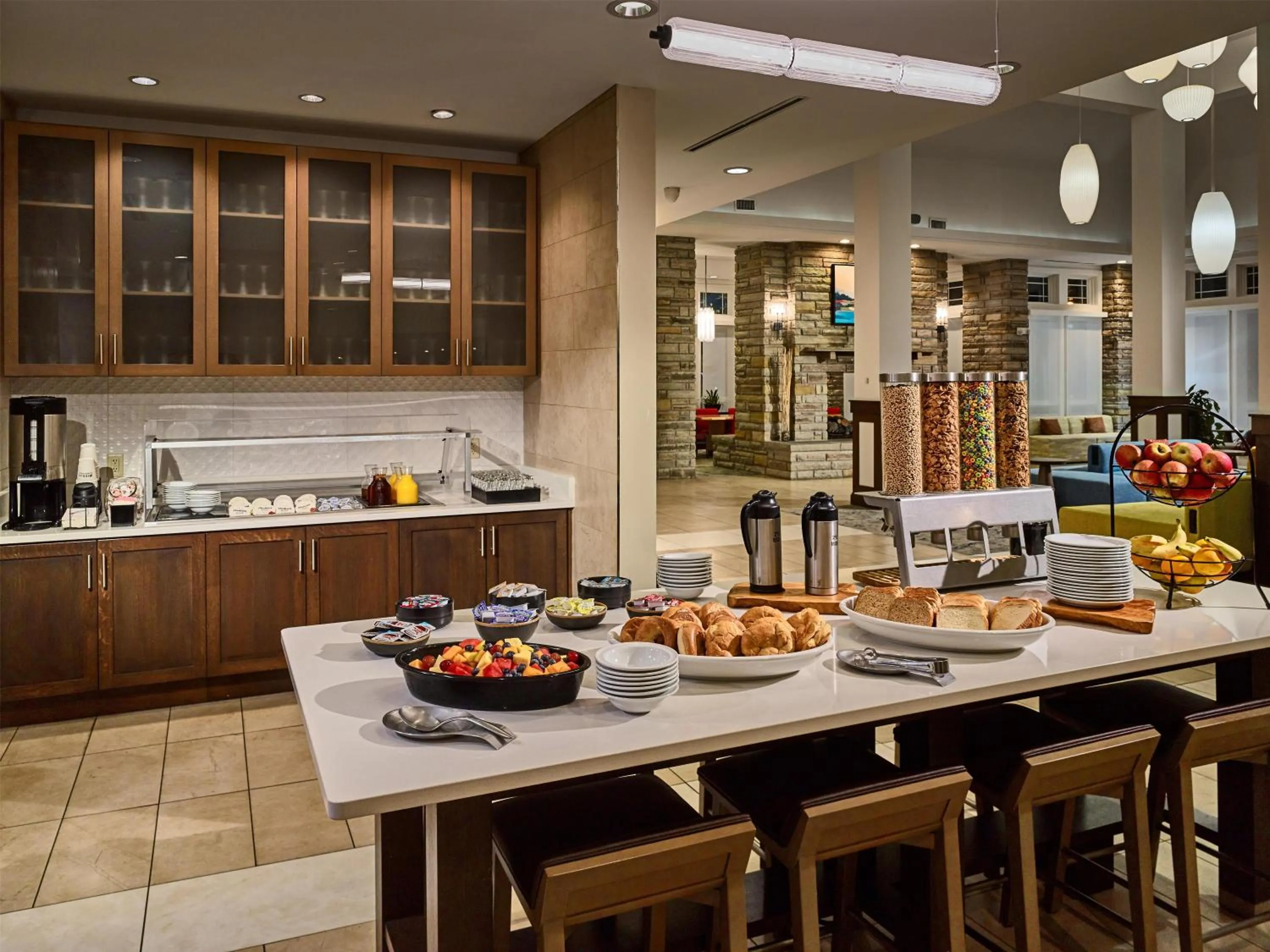 Breakfast in Hilton Garden Inn Pigeon Forge