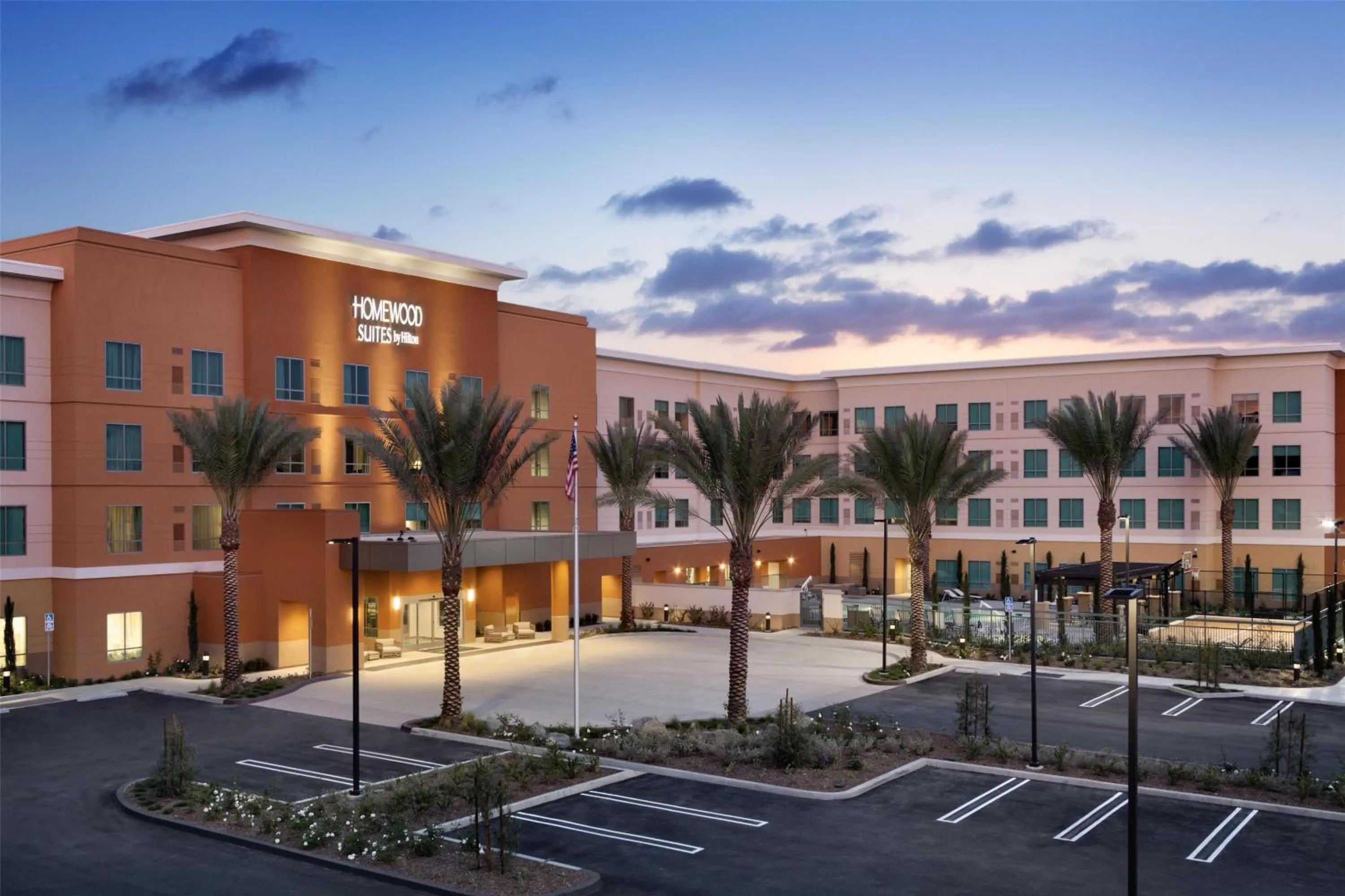 Property building in Homewood Suites By Hilton Irvine John Wayne Airport