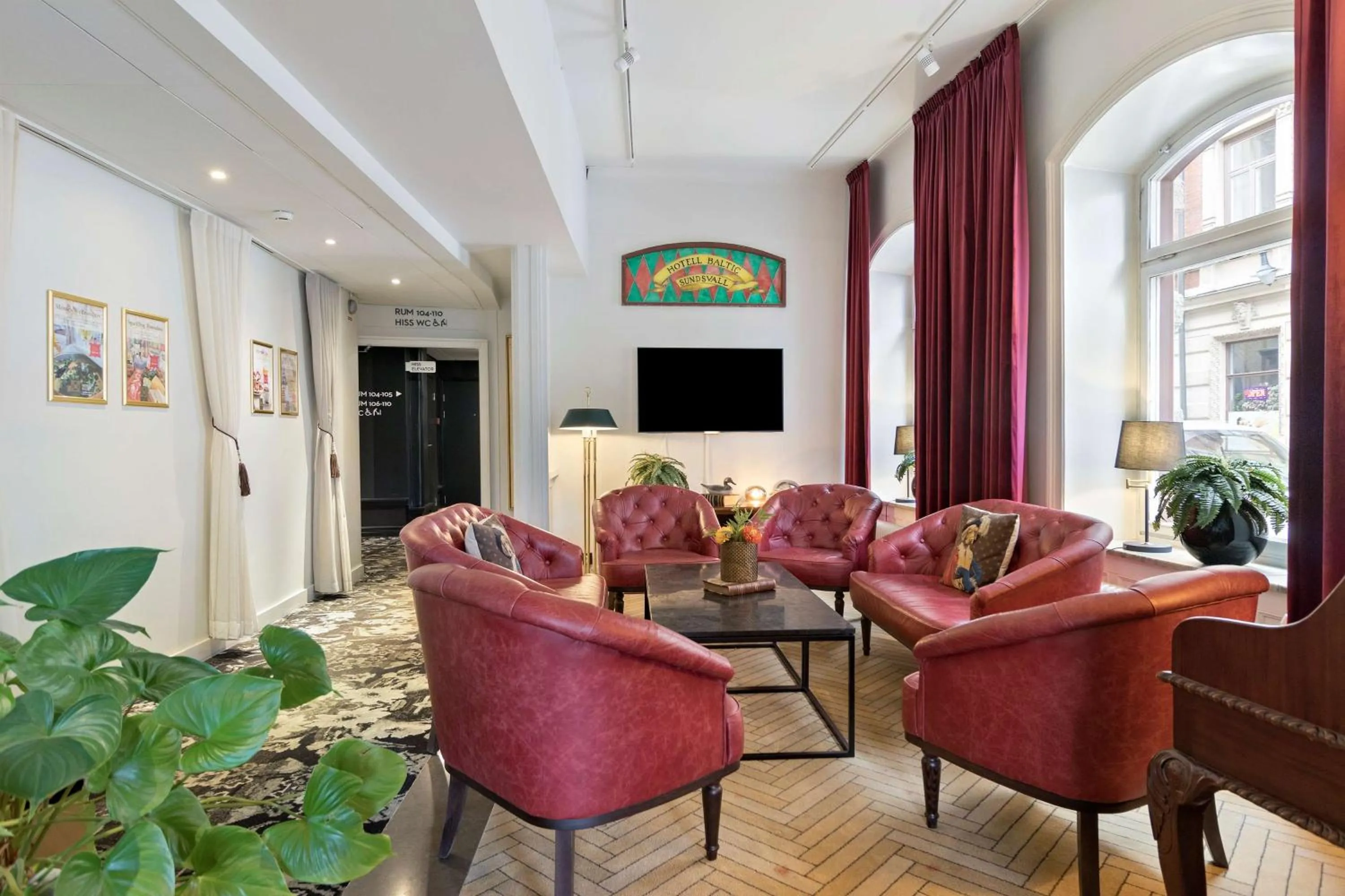 Lobby or reception in Best Western Hotel Baltic