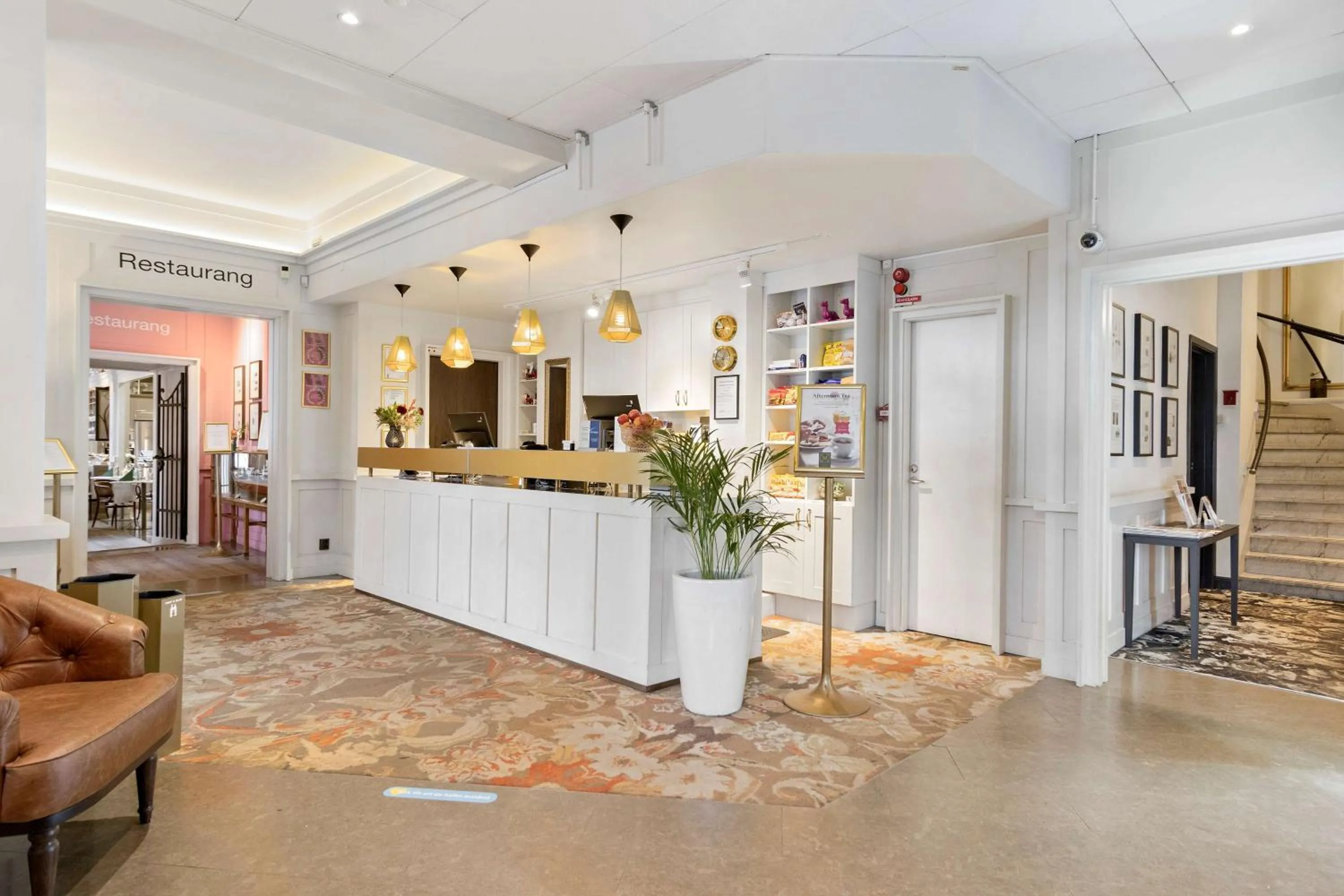 Lobby or reception in Best Western Hotel Baltic