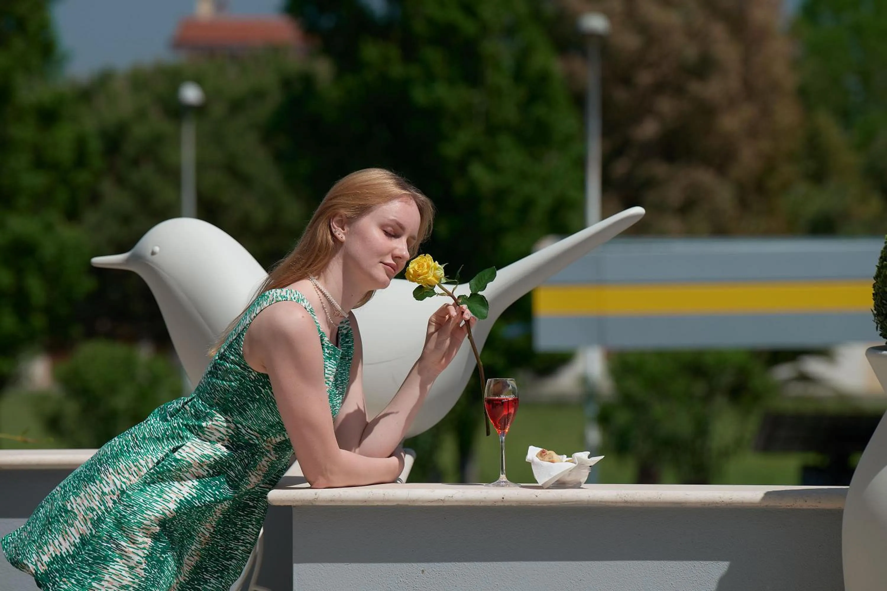 Balcony/Terrace in Rome Airport Inn