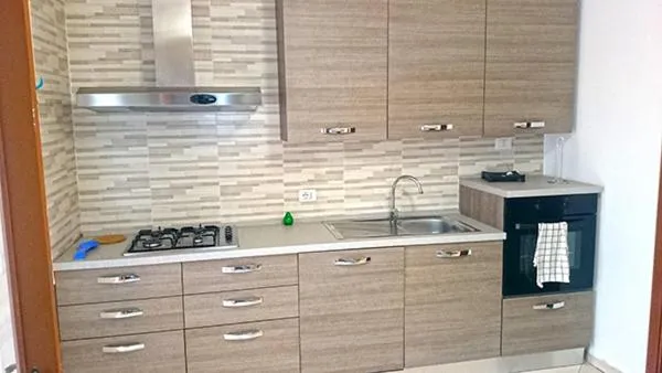 Communal kitchen in Edvige'S House