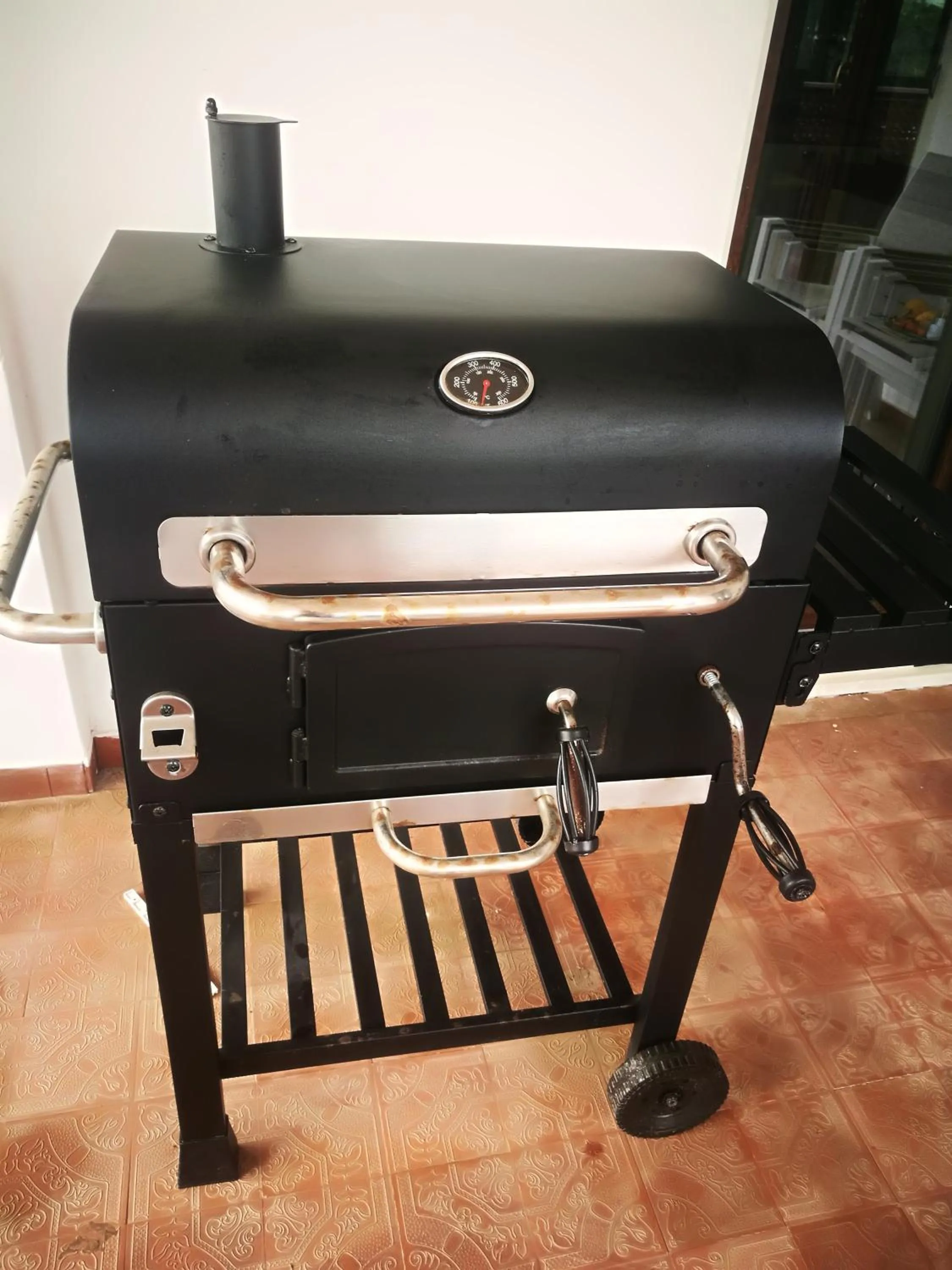 BBQ facilities in Edvige'S House