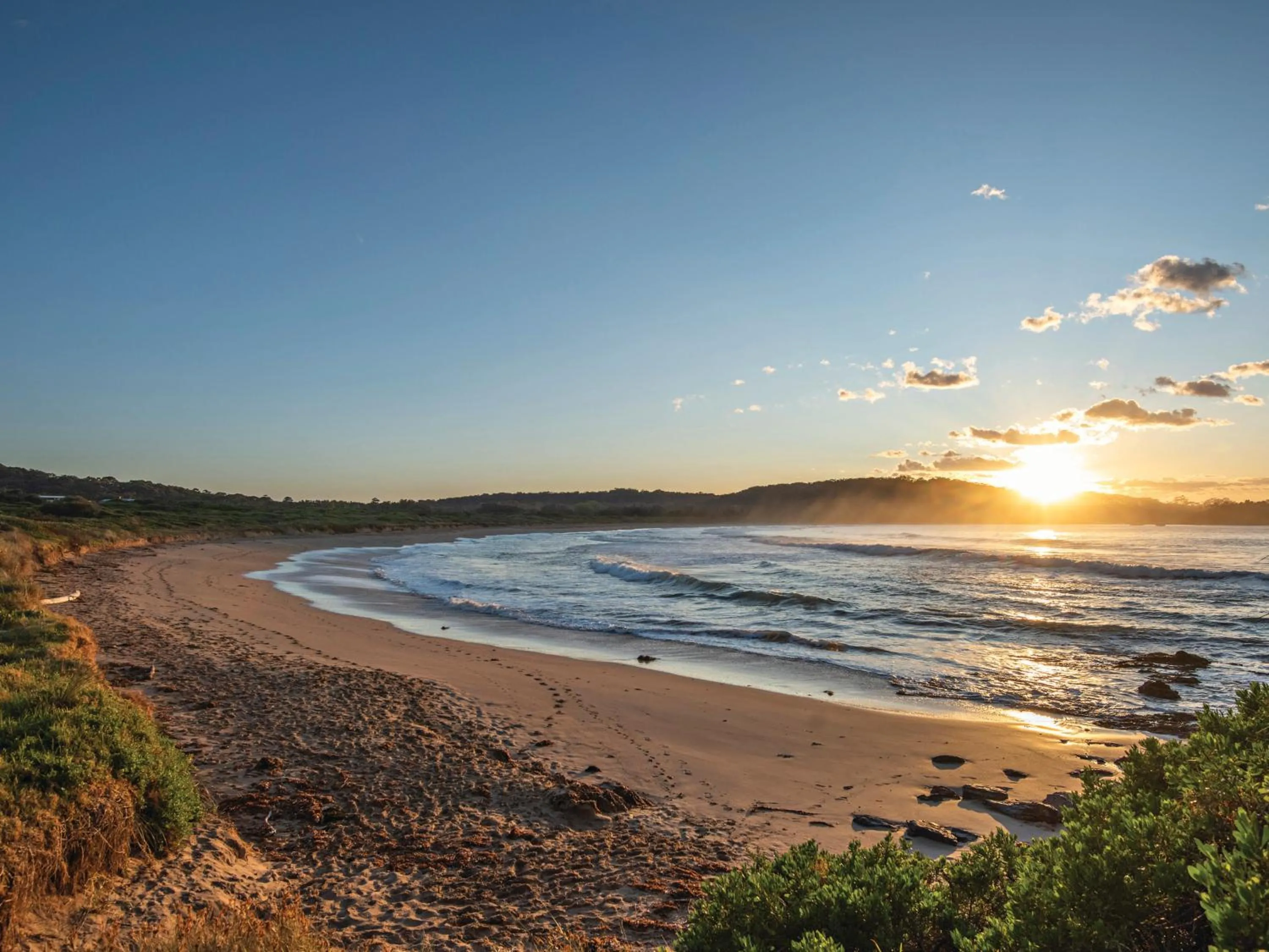 Beach in Barlings Beach Holiday Park