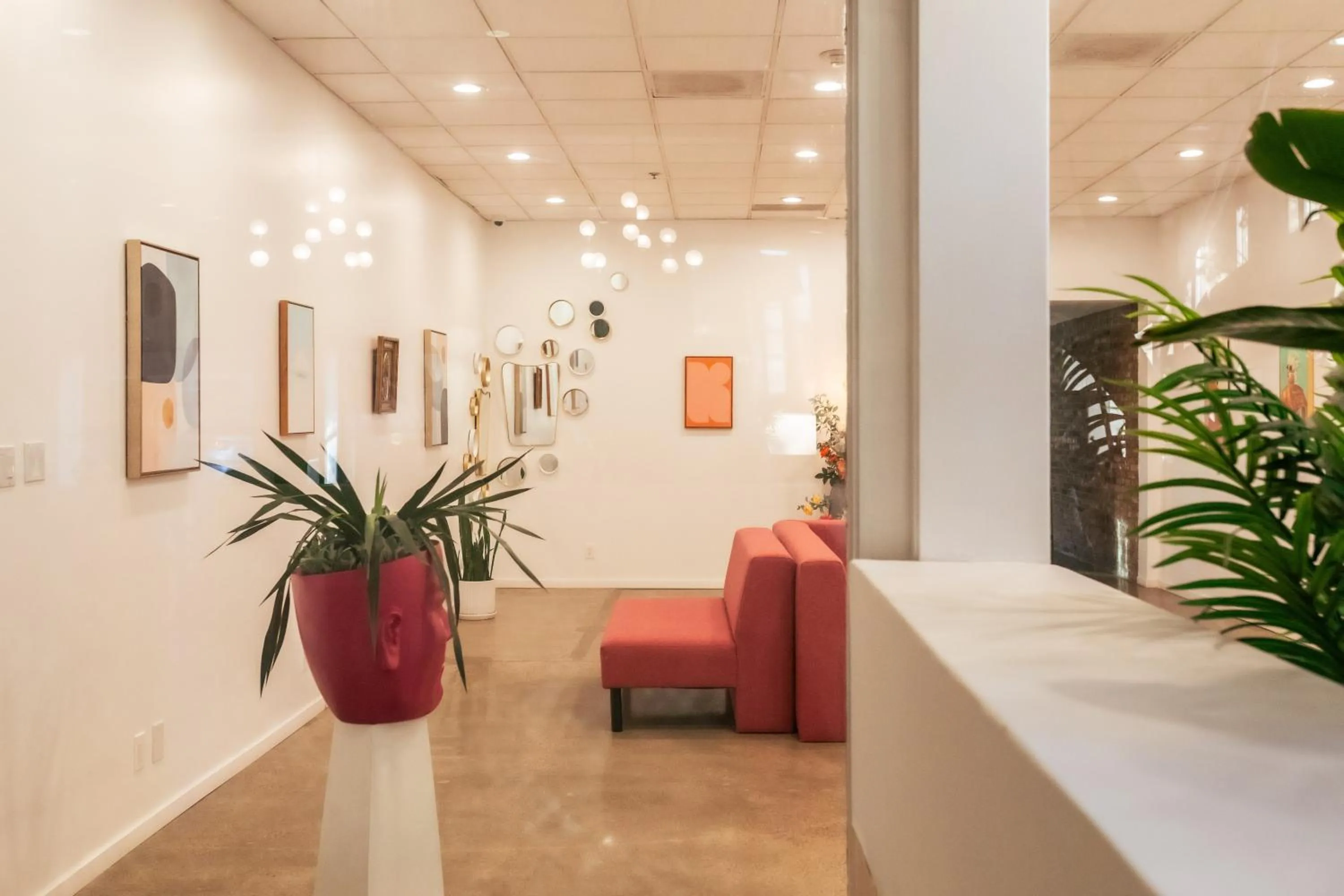 Lobby or reception in Hotel Burbank