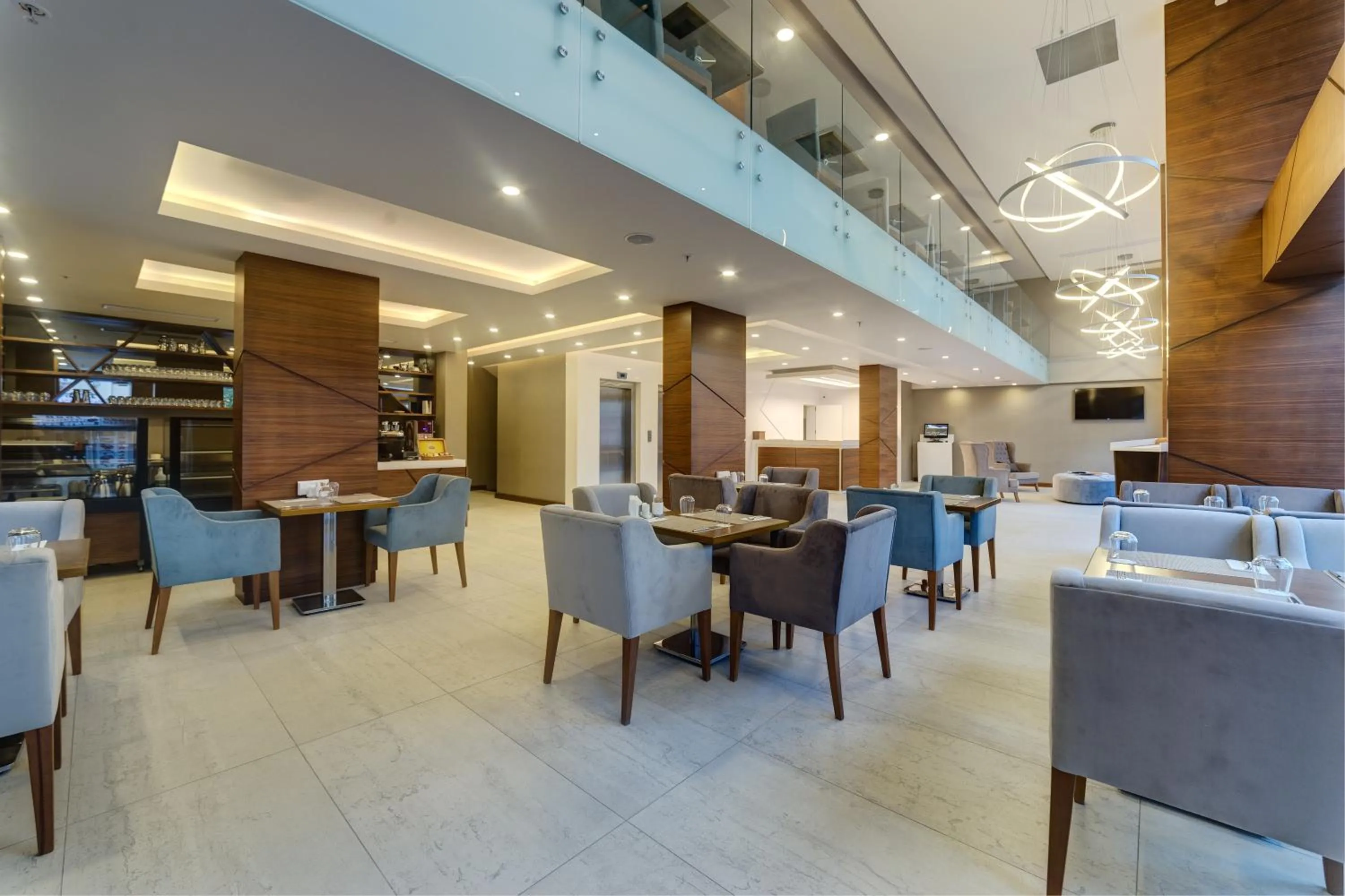 Lobby or reception in The Menord Hotel